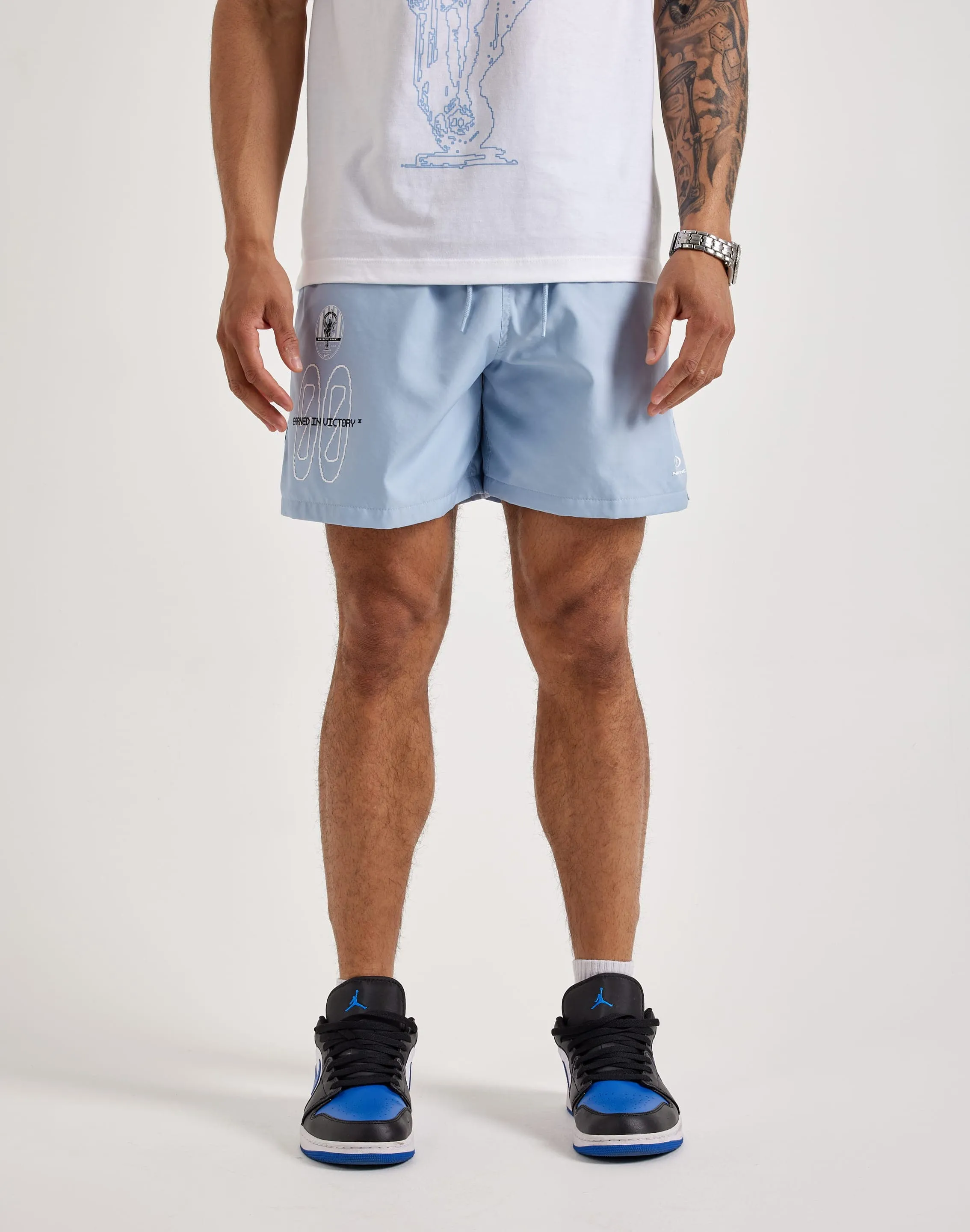 FlatlockStitching UVProtective Coating Nike Club Flow Shorts