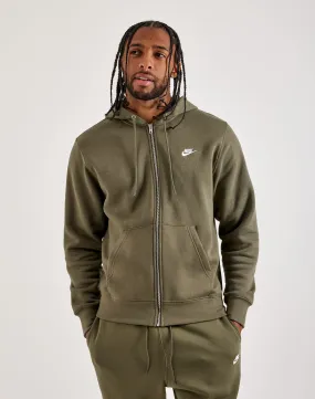 Ventilation Panels Nike Club Full-Zip Fleece Hoodie