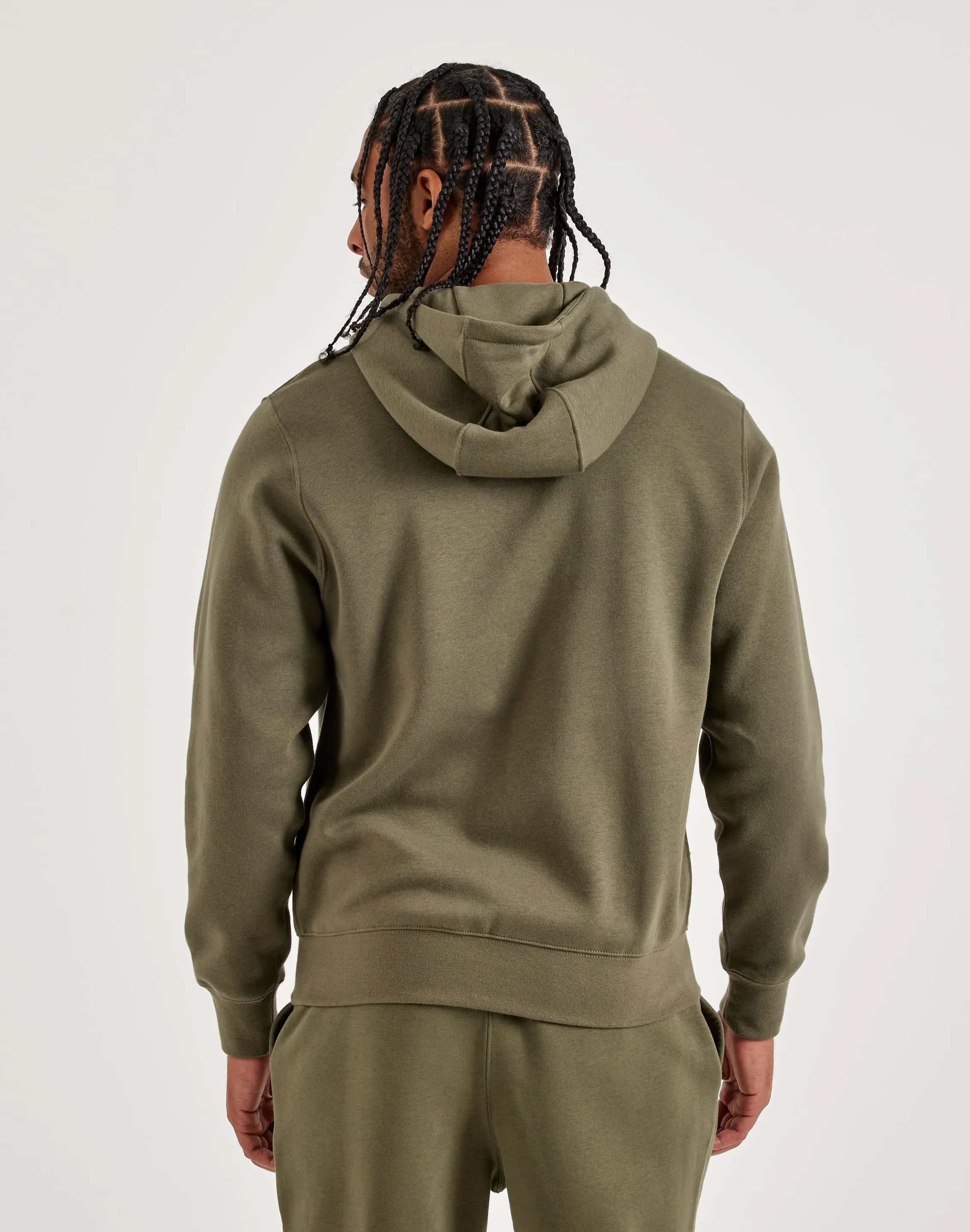 Office Glam Nike Club Full-Zip Fleece Hoodie