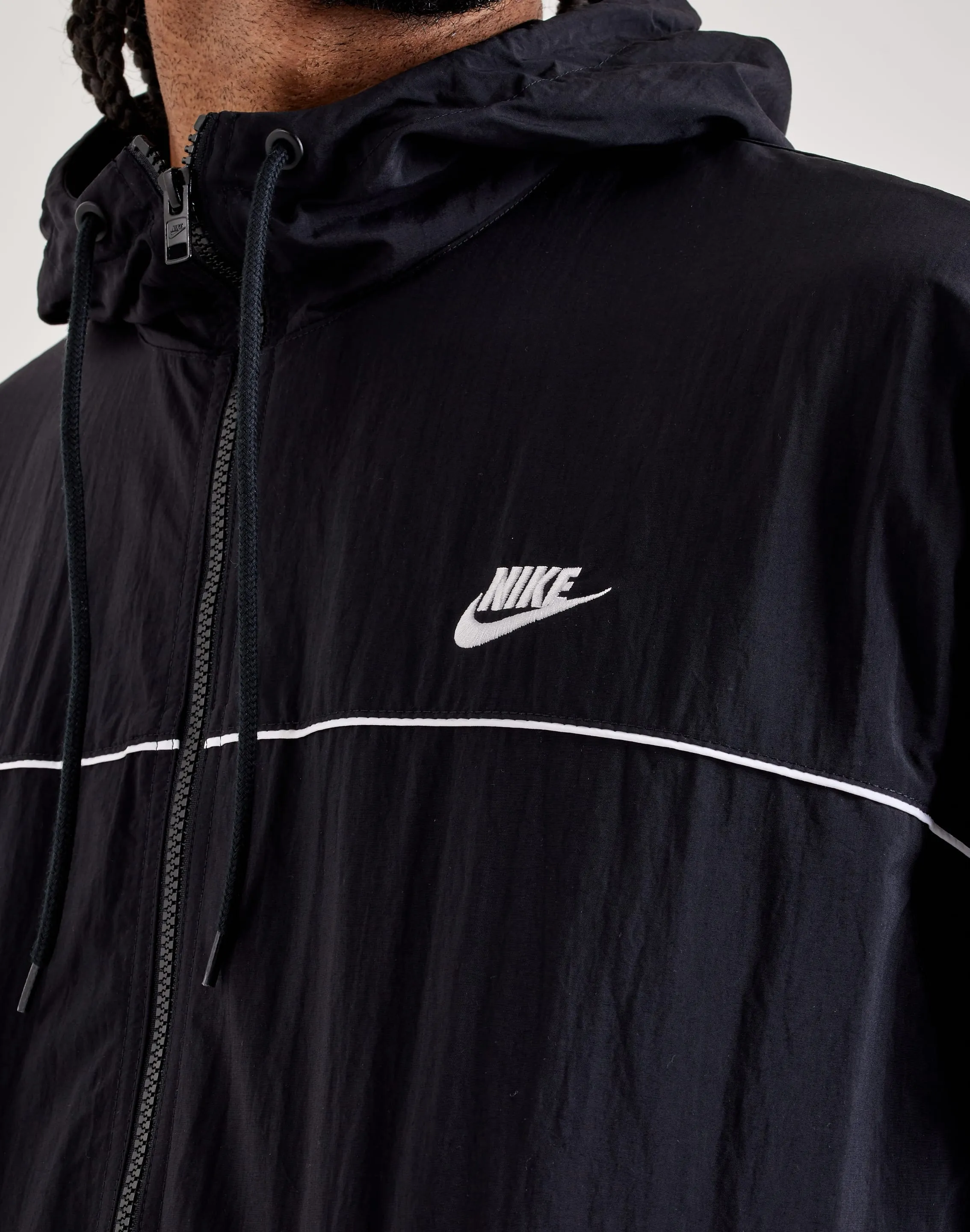 AdjustableWaistband Nike Club Hooded Jacket