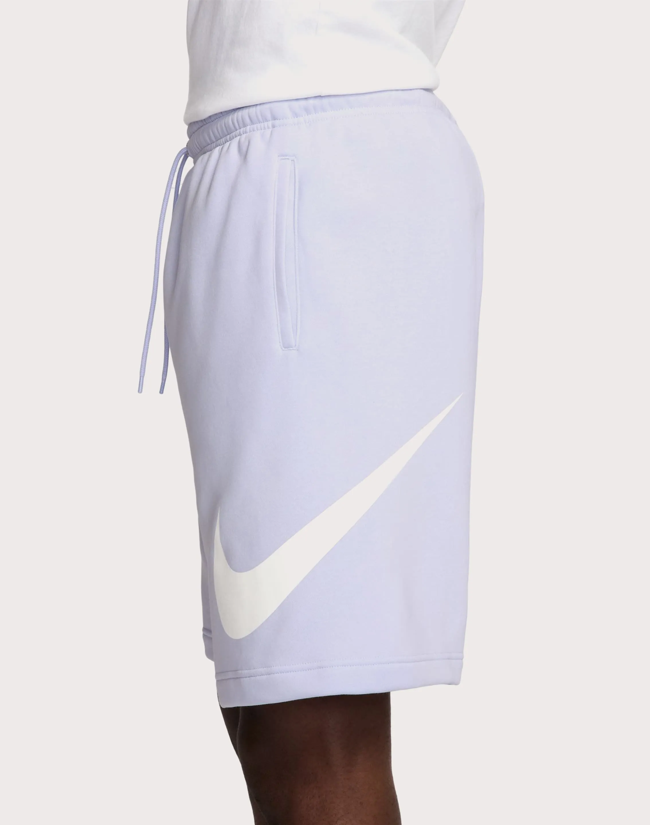 Nike Club Shorts FormFitting Cut DoubleLayeredHem