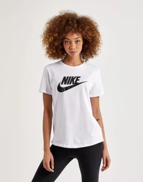 Nike Essential Icon Futura Tee Convertible Style DoubleLayeredHem