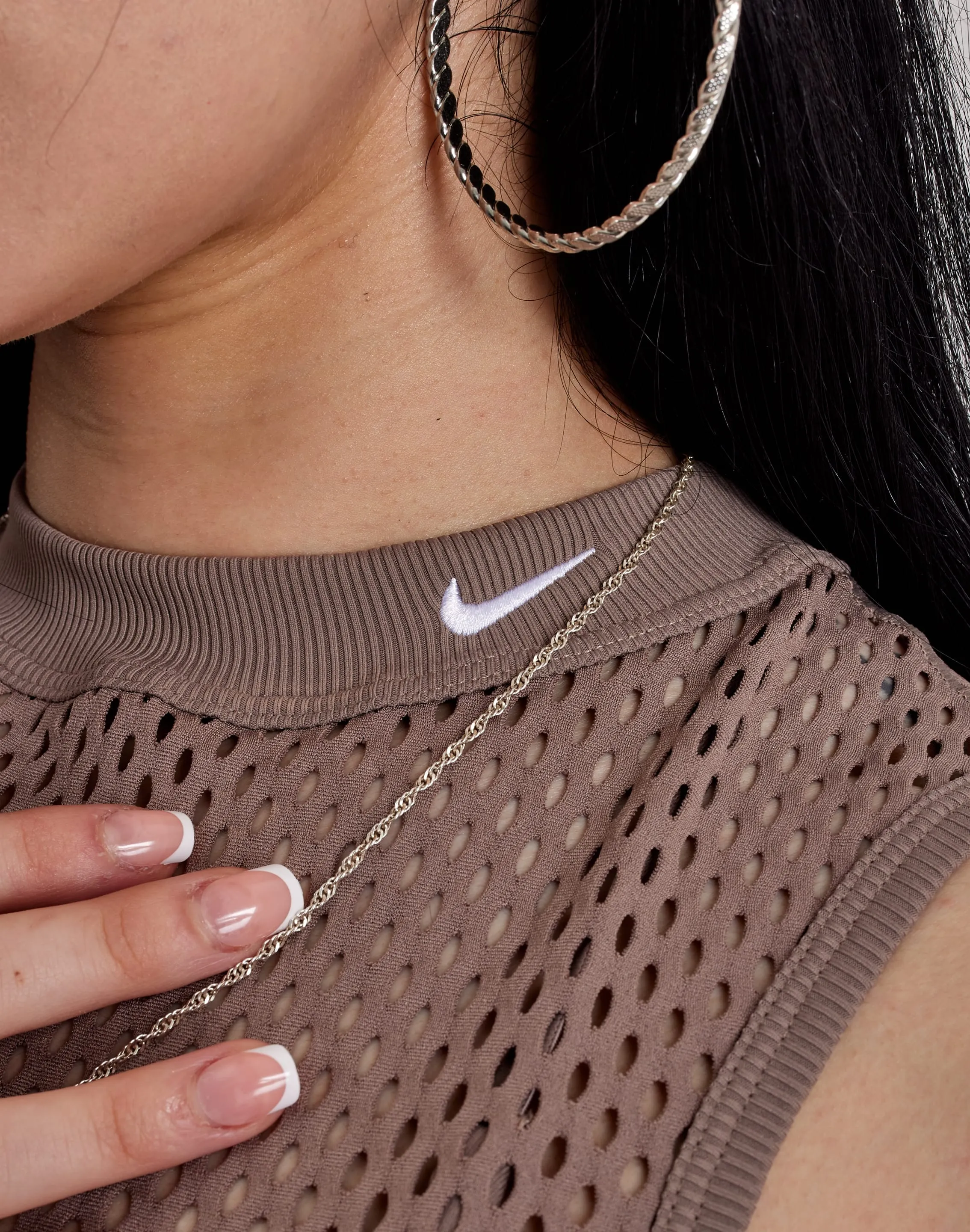 Nike Indy Net Sports Bra SheerLayeredPanels