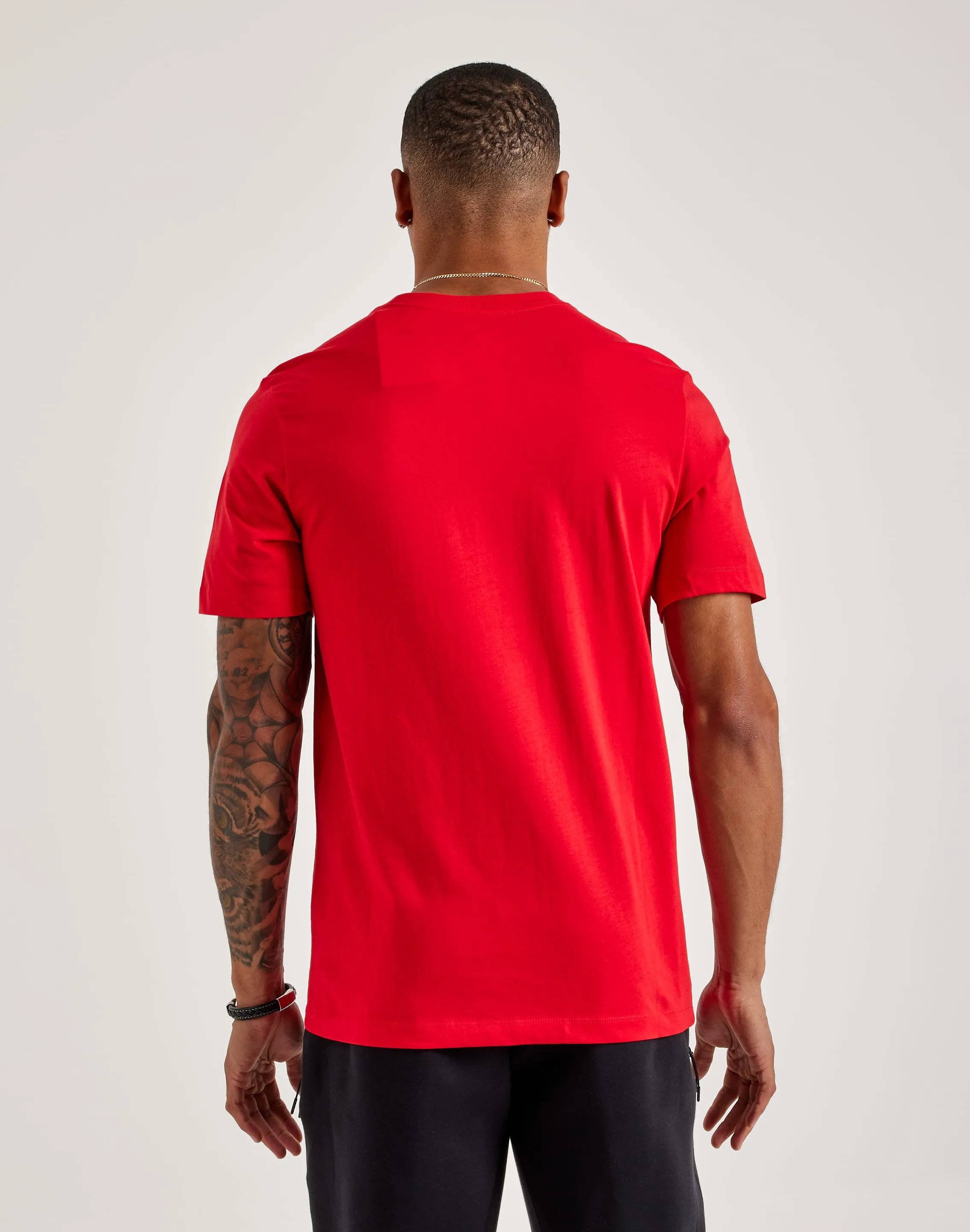Raw Linen MatteFinishTexture Nike Just Do It Swoosh Tee