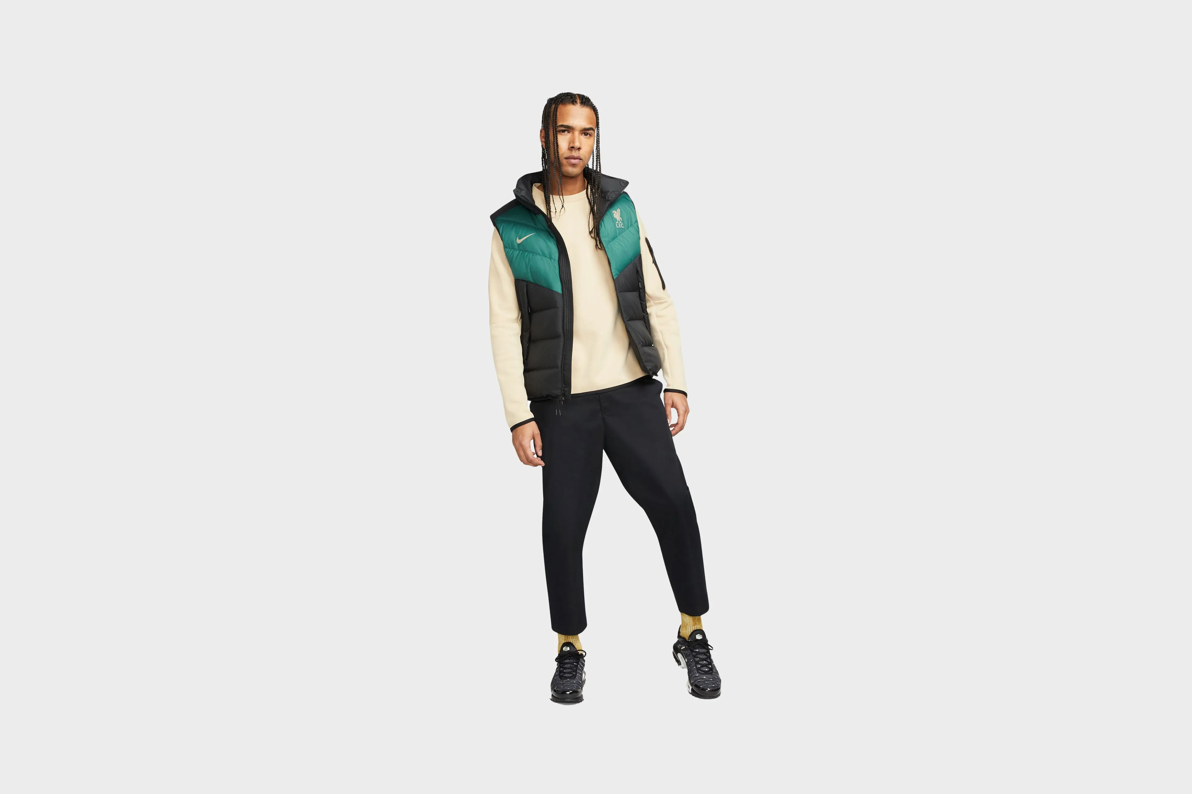 Nike Liverpool FC Windrunner (Black/Dark Atomic Teal/Mystic Stone) Warm Fit Urban Pulse