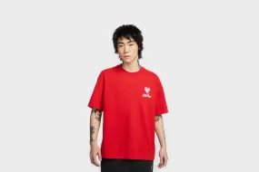 casual fun Bride Side Nike Max90 Valentine T-Shirt (Red)