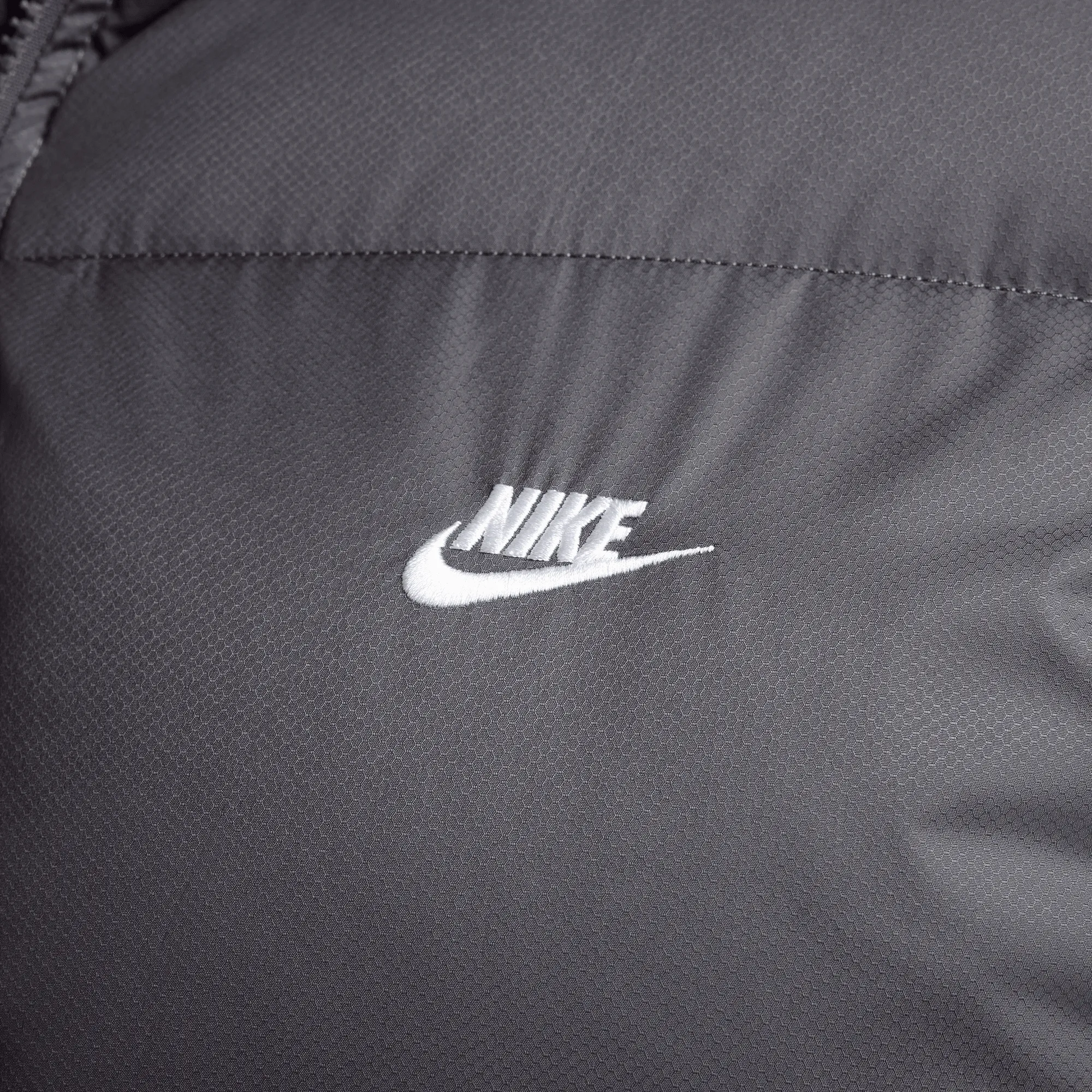 SoftTouch Texture NIKE MENS PUFFER JACKET- IRON GREY