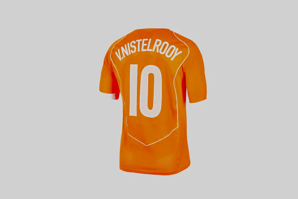 Nike Netherlands 2004 Total 90 Reissue Jersey PreShrunk Fabric