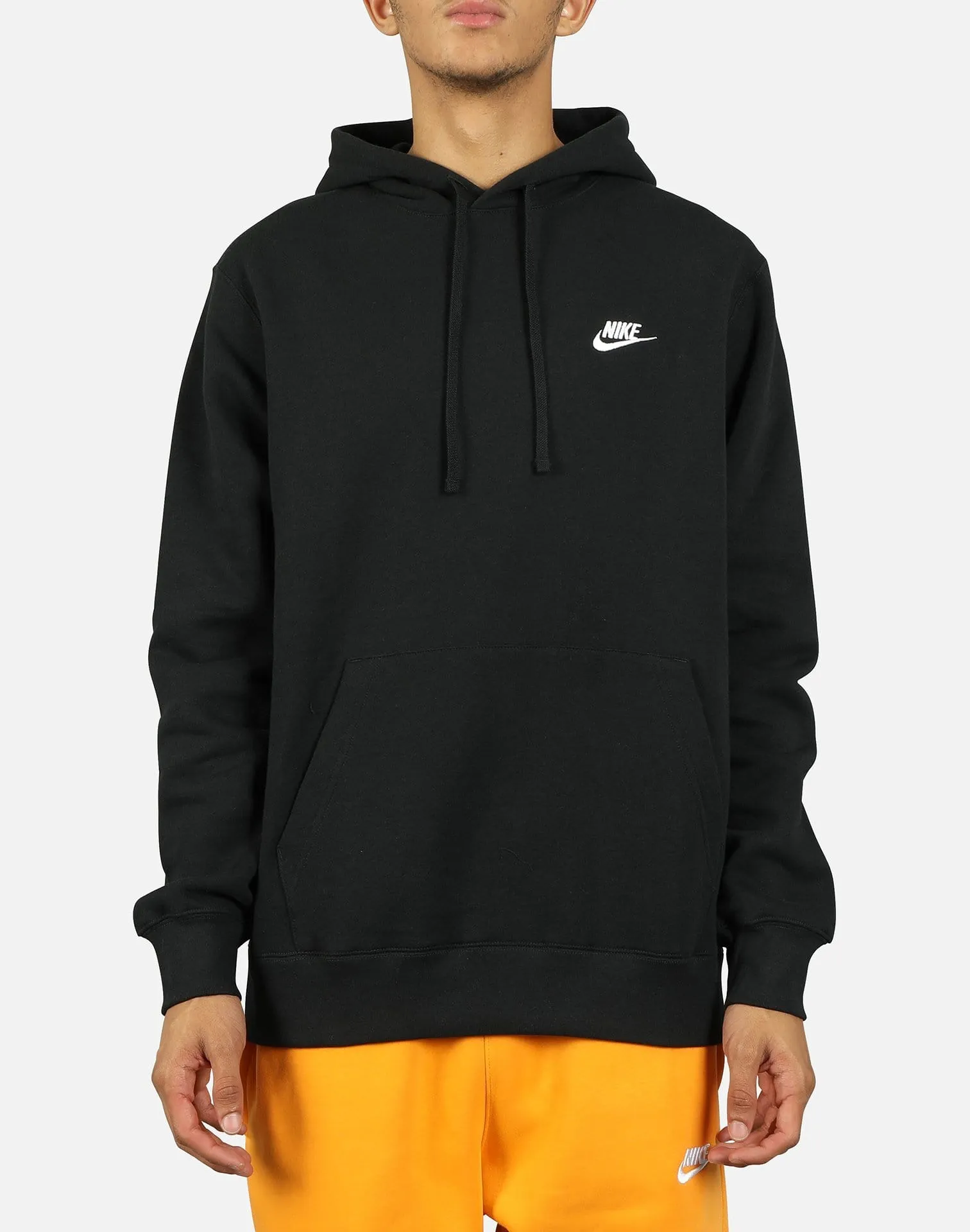 Nike Nsw Club Fleece Pullover Hoodie Colorfast Dye Thick Fiber