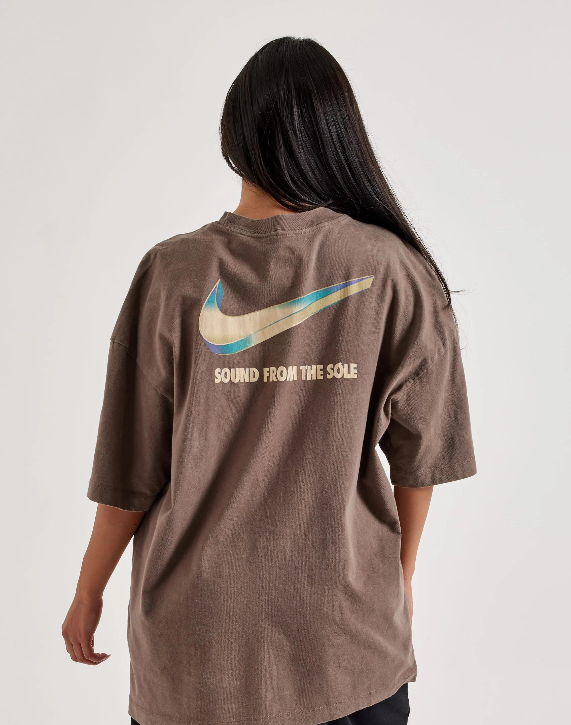 FadeResistantColors Lean Glow Nike Oversized Graphic Tee