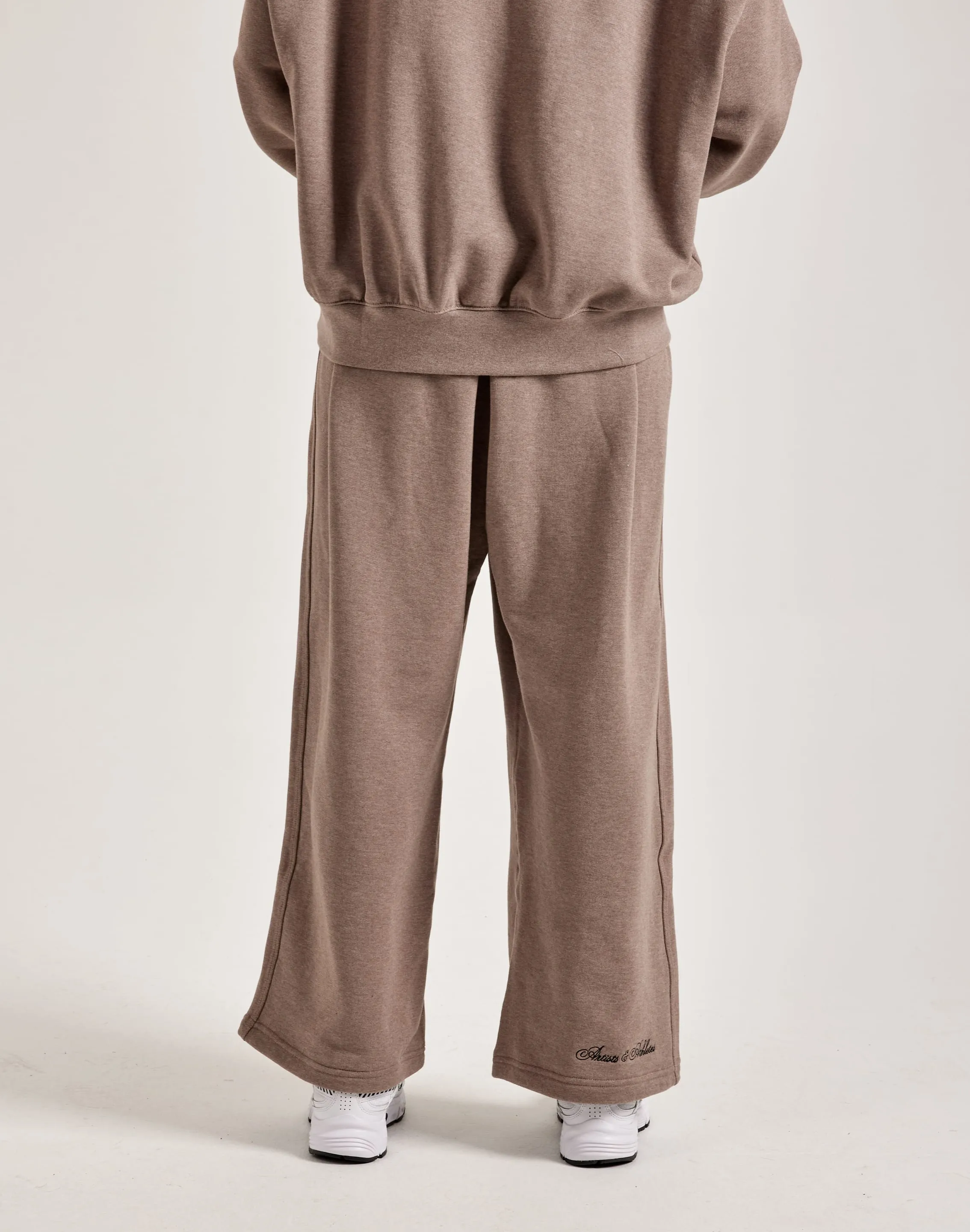 Nike Oversized Hem French Terry Fleece Pants StretchFree Mind Glow