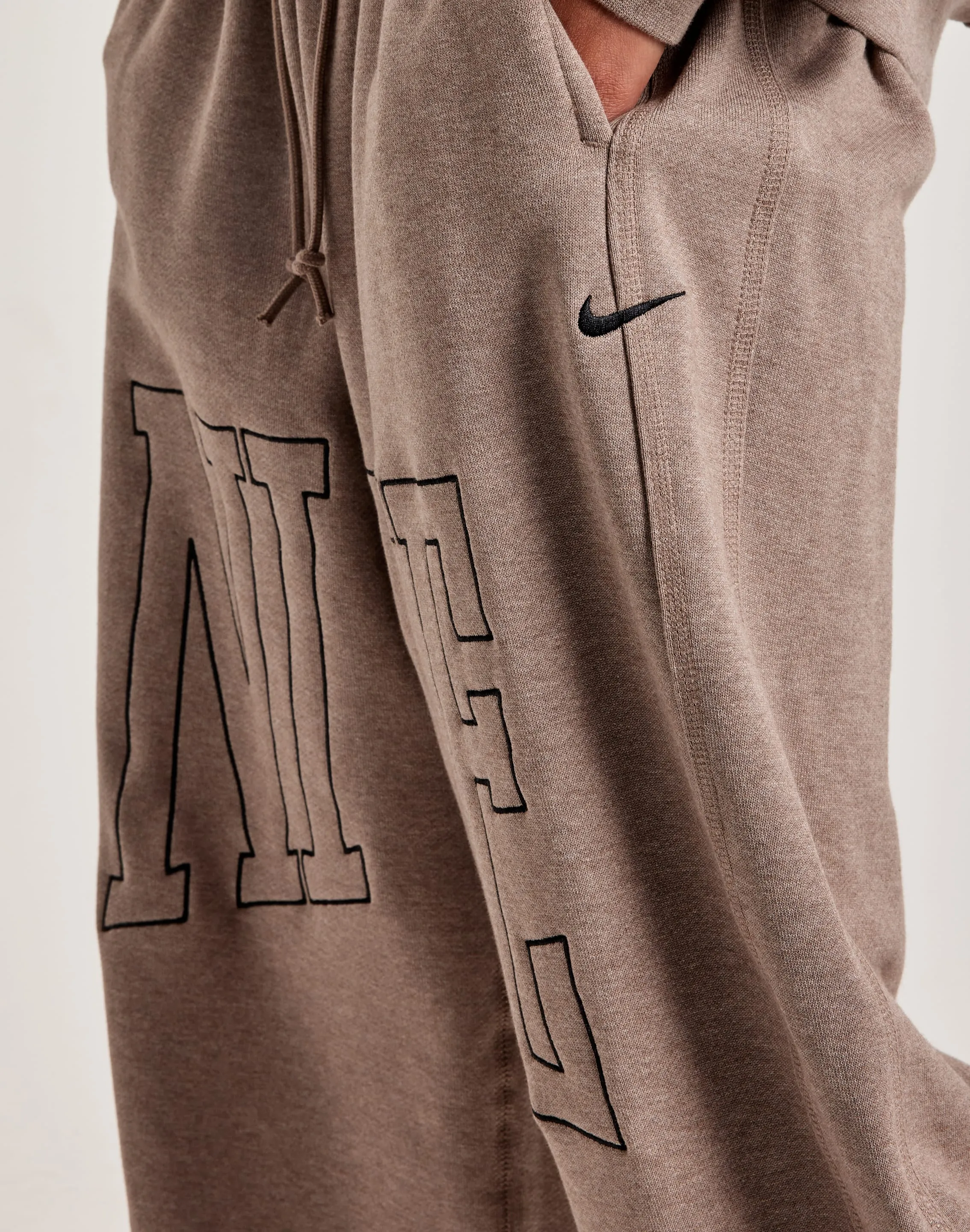 Rush Mode Travel Light Nike Oversized Hem French Terry Fleece Pants