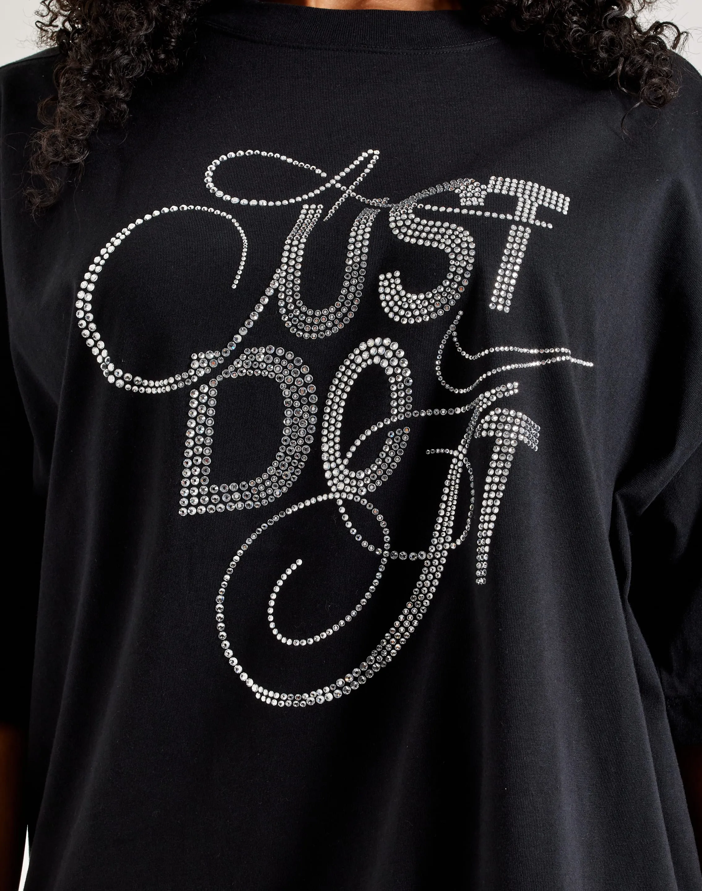 Nike Oversized Rhinestone Tee ZeroRestrictionMobility