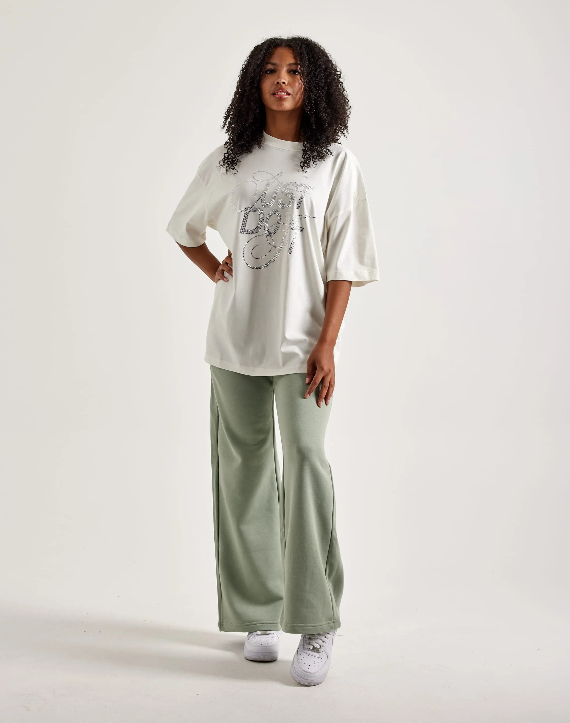 Nike Oversized Rhinestone Tee EcoFriendlyTextiles