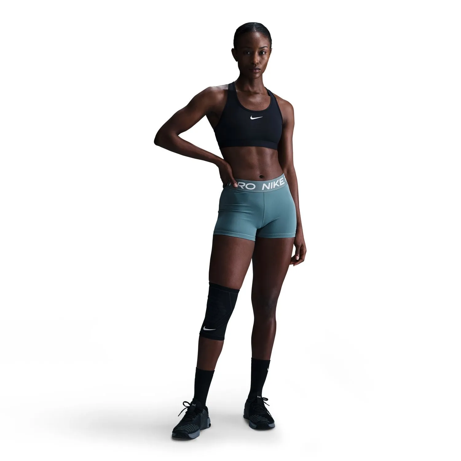 OdorResistant Material Nike Pro 3" Bike Short - Womens