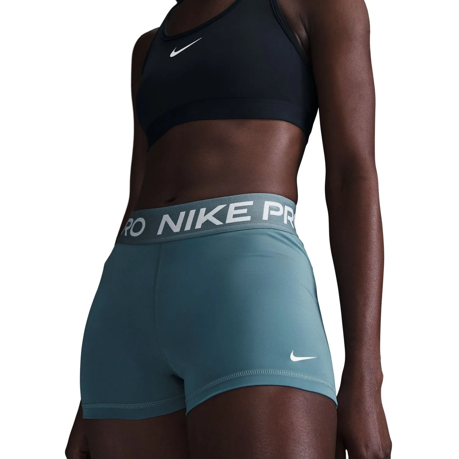 Nike Pro 3" Bike Short - Womens Street Icon FadeResistant Color