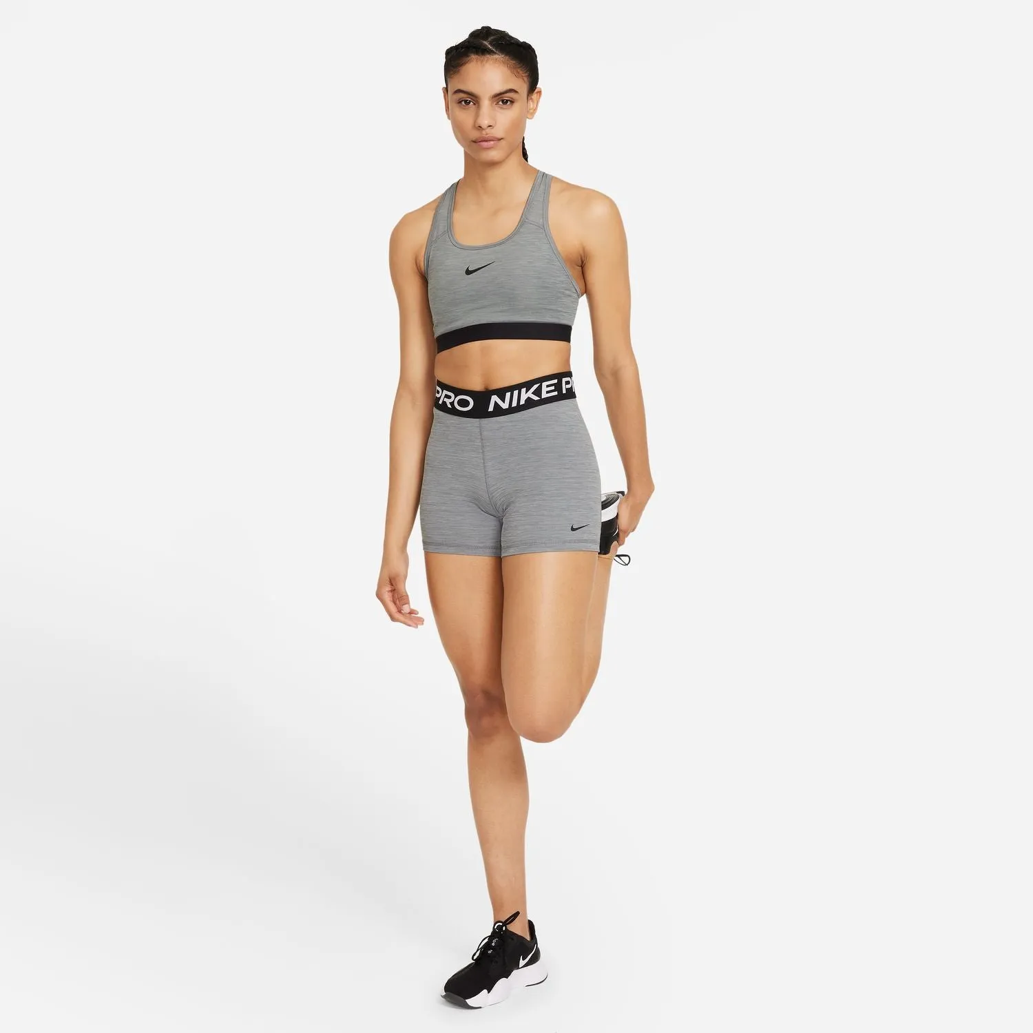 Matte Tone Nike Pro 5" Bike Short - Womens