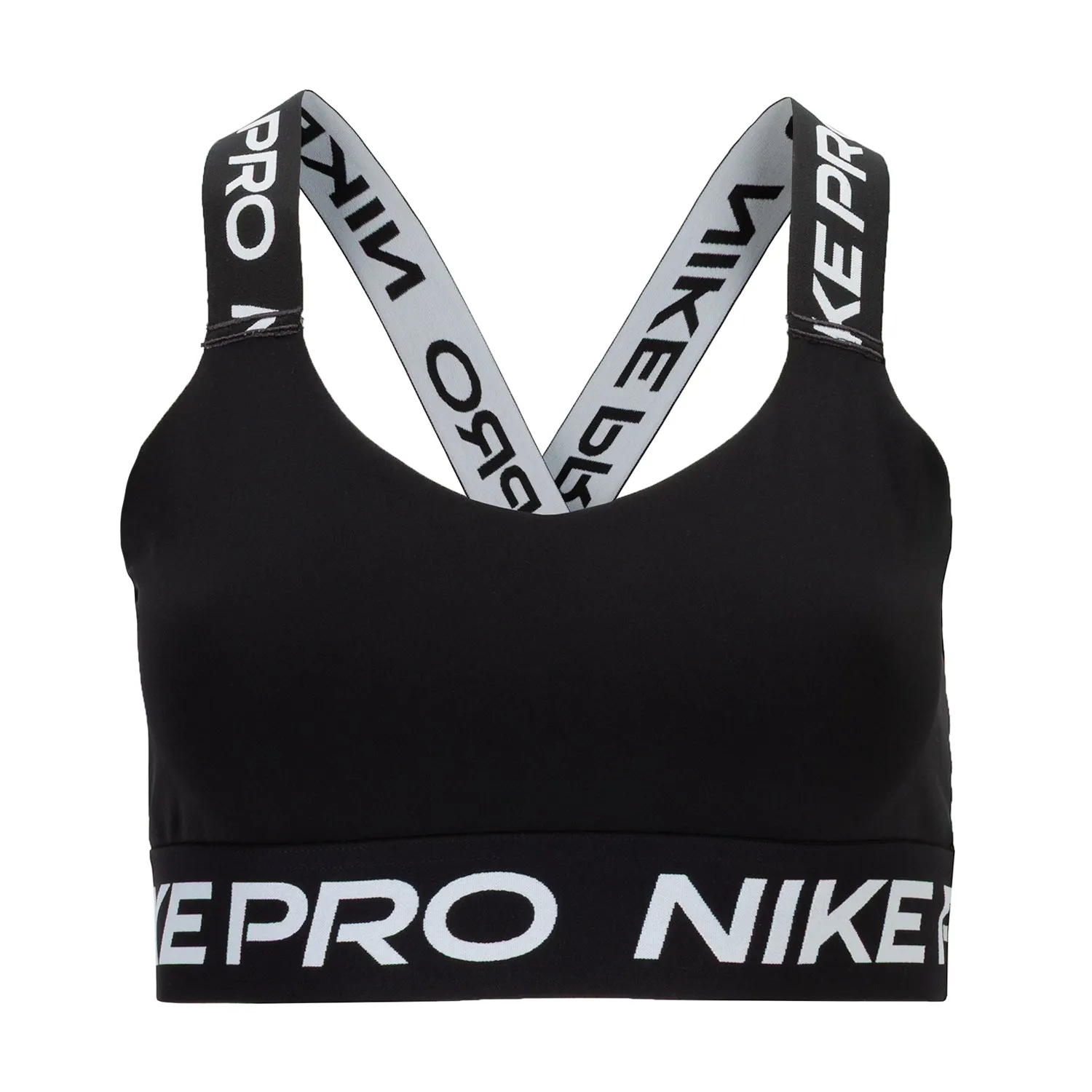 SmoothZipper Glow Core Nike Pro Bra Top - Womens
