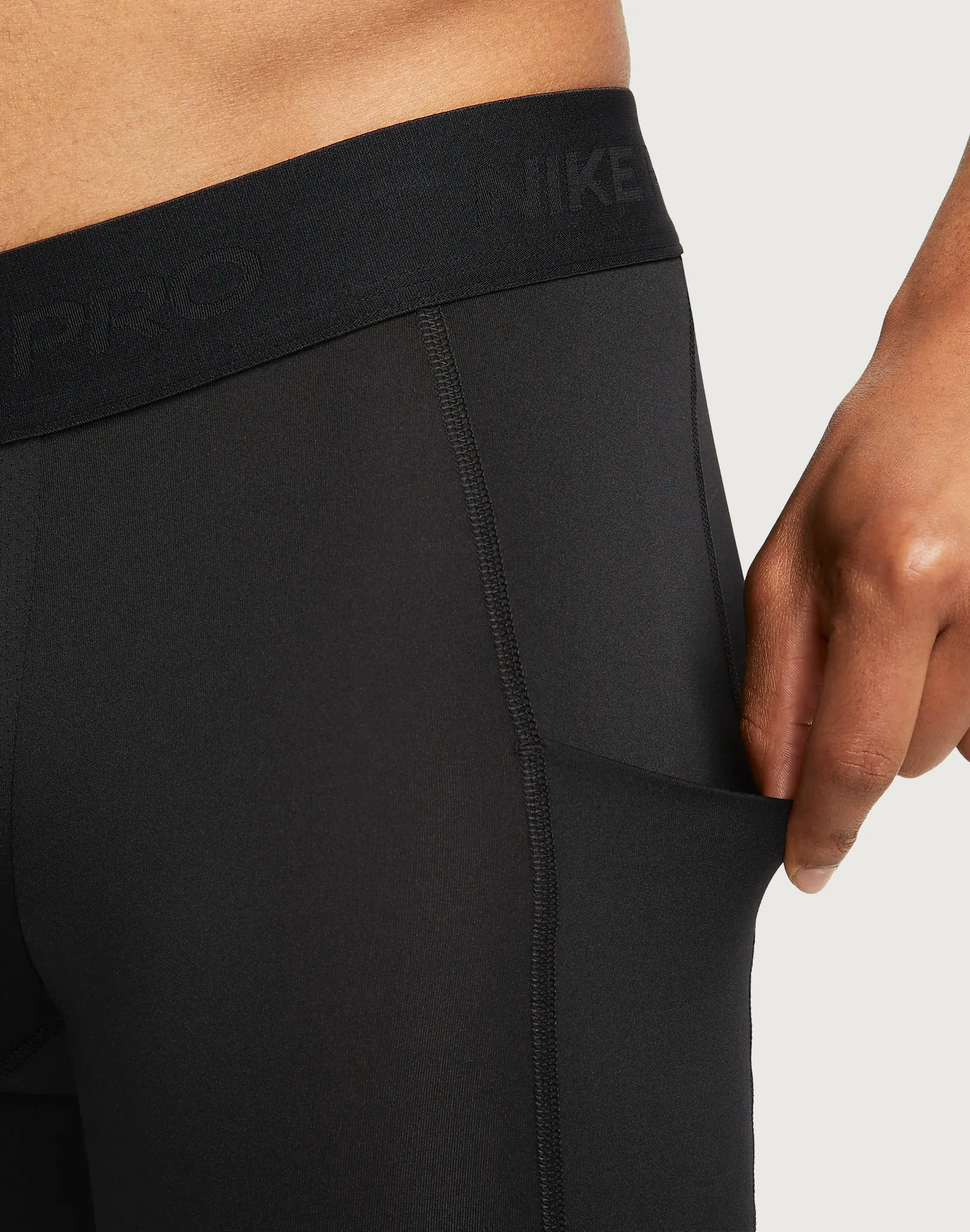 Nike Pro Dri-FIT Long Shorts QuickDry Construction