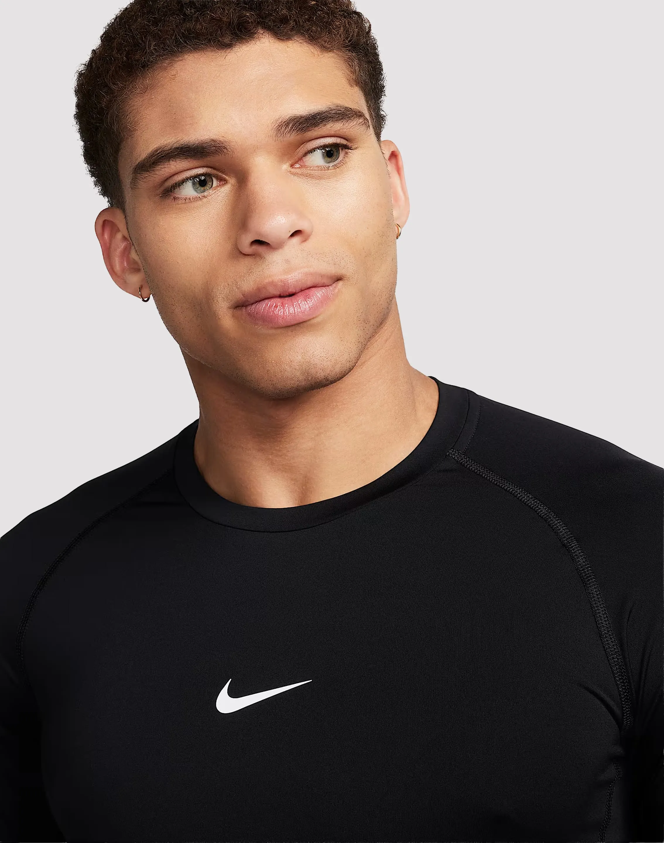 Nike Pro Dri-FIT Long-Sleeve Fitness Top slow life LayeredPaneling