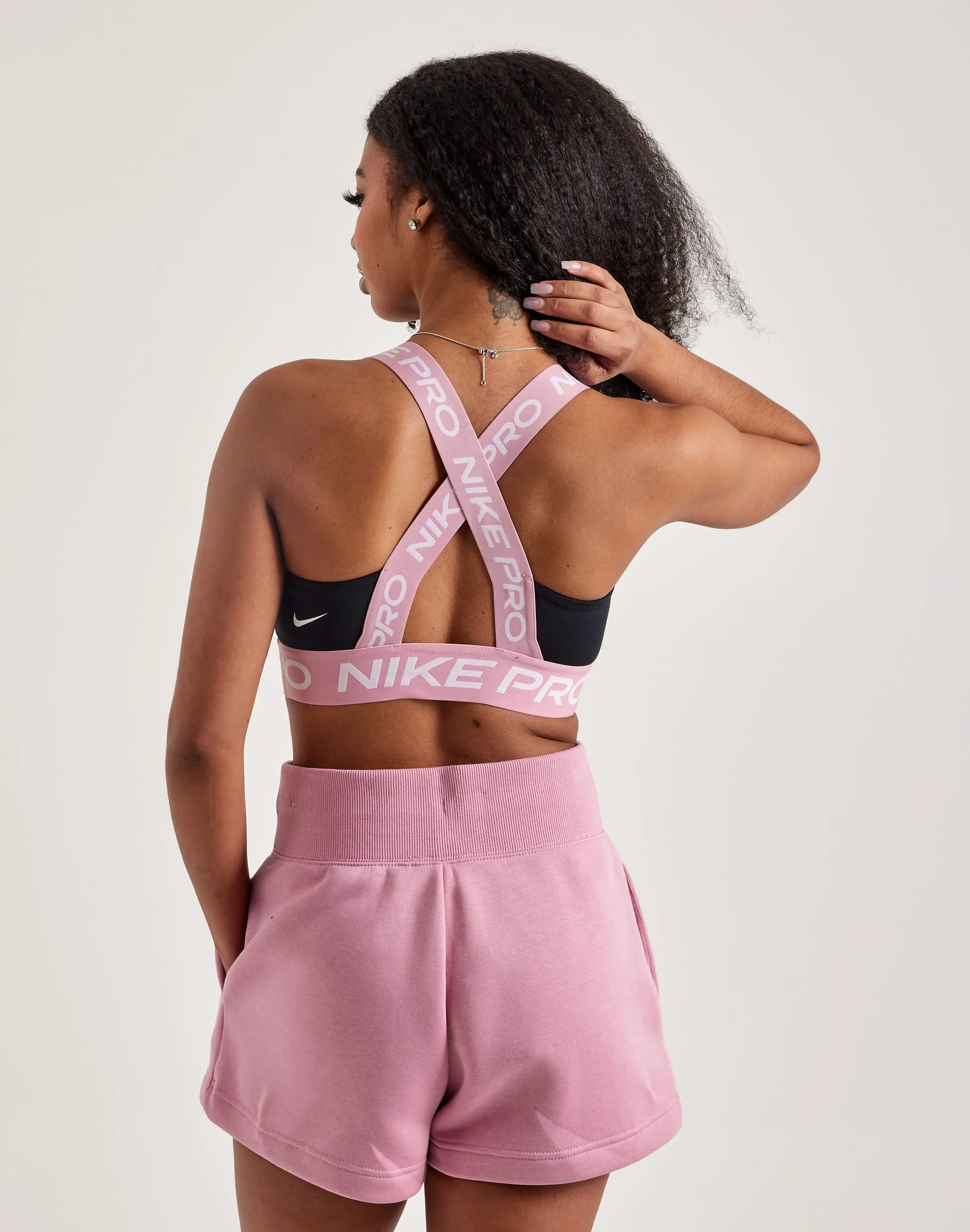 Nike Pro Sports Bra Reflective details Beach Ease