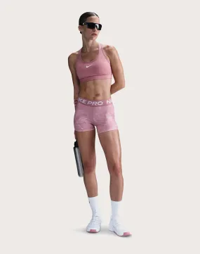 Ice Fit StretchFit Nike "Pro 3"" Pink Shorts"