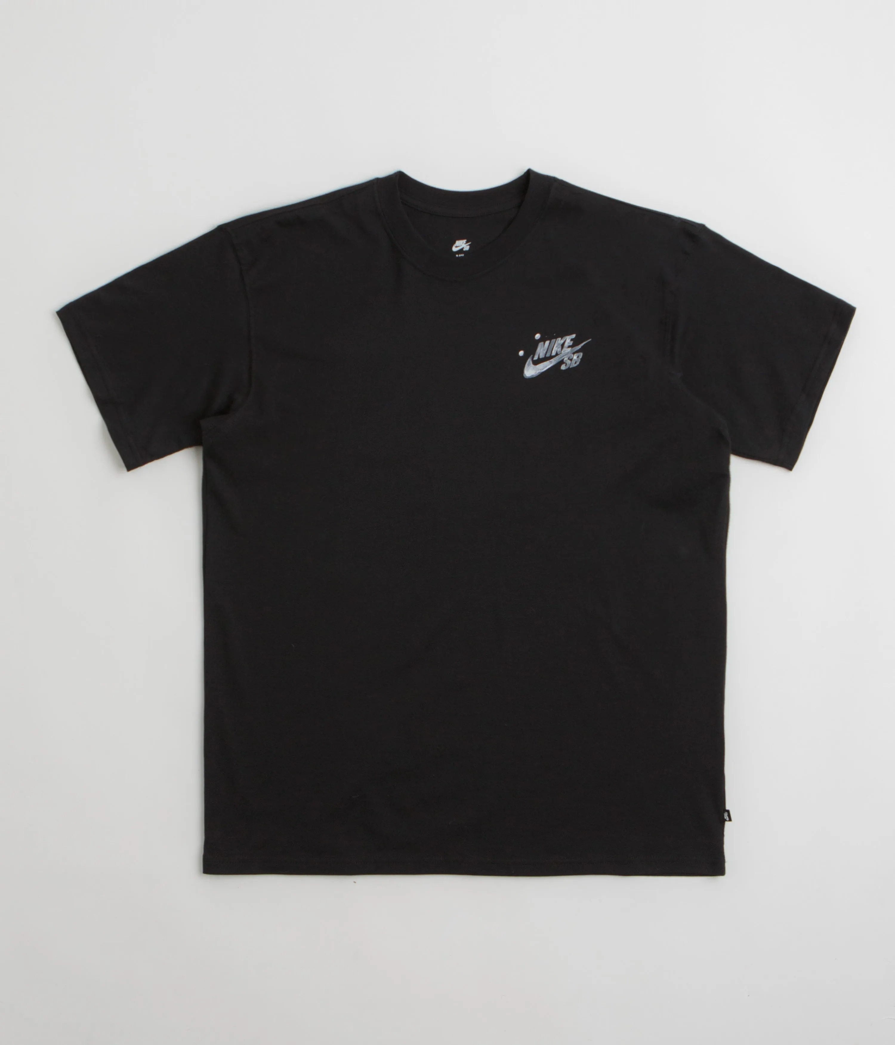 Nike SB Brooklyn Banks T-Shirt - Black Ruffled edges Sun Protective Fabric