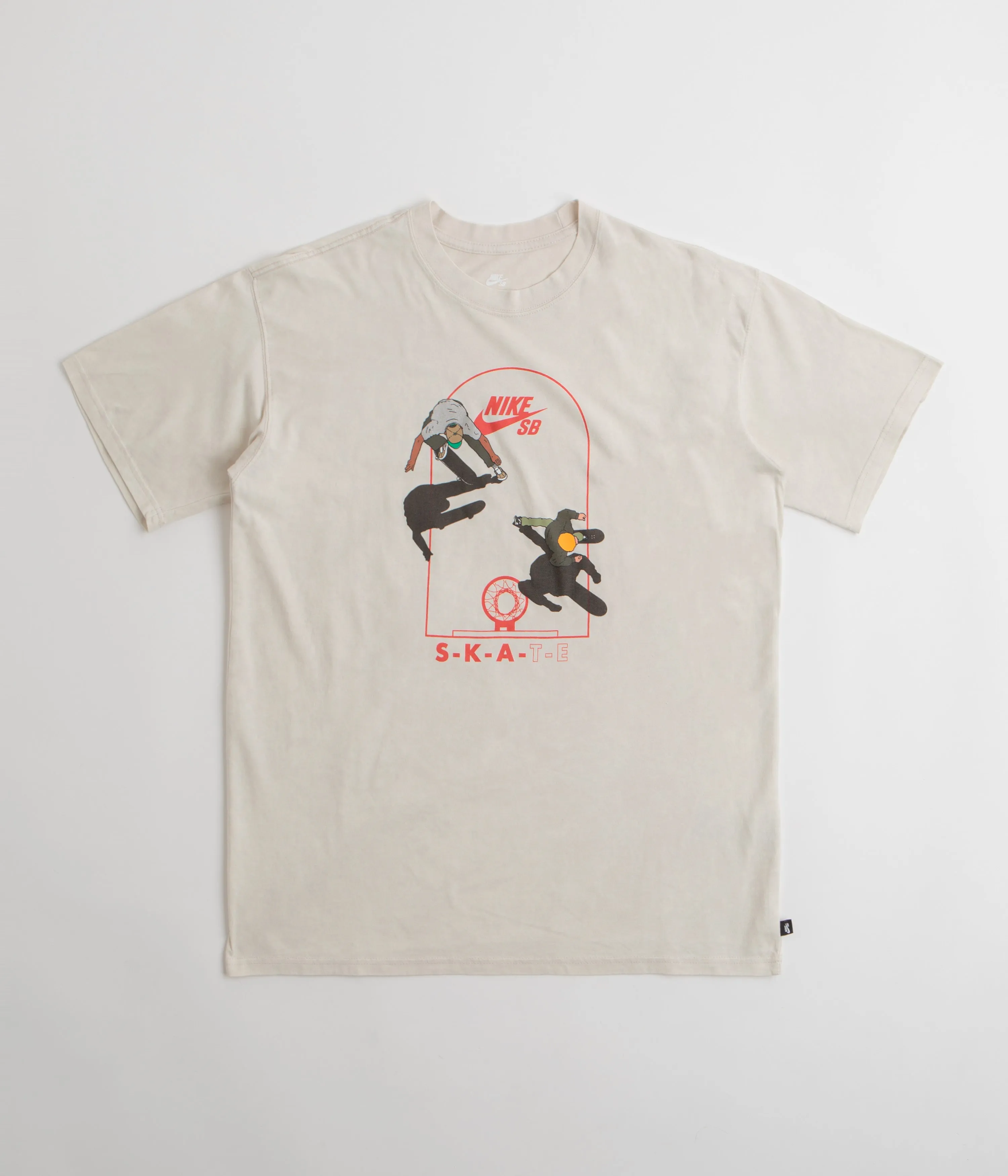 Nike SB Court T-Shirt - Light Bone garden event