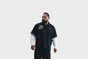 Hike Fit Nike SB Dri-FIT Jacquard Skate Jersey (Black/White)