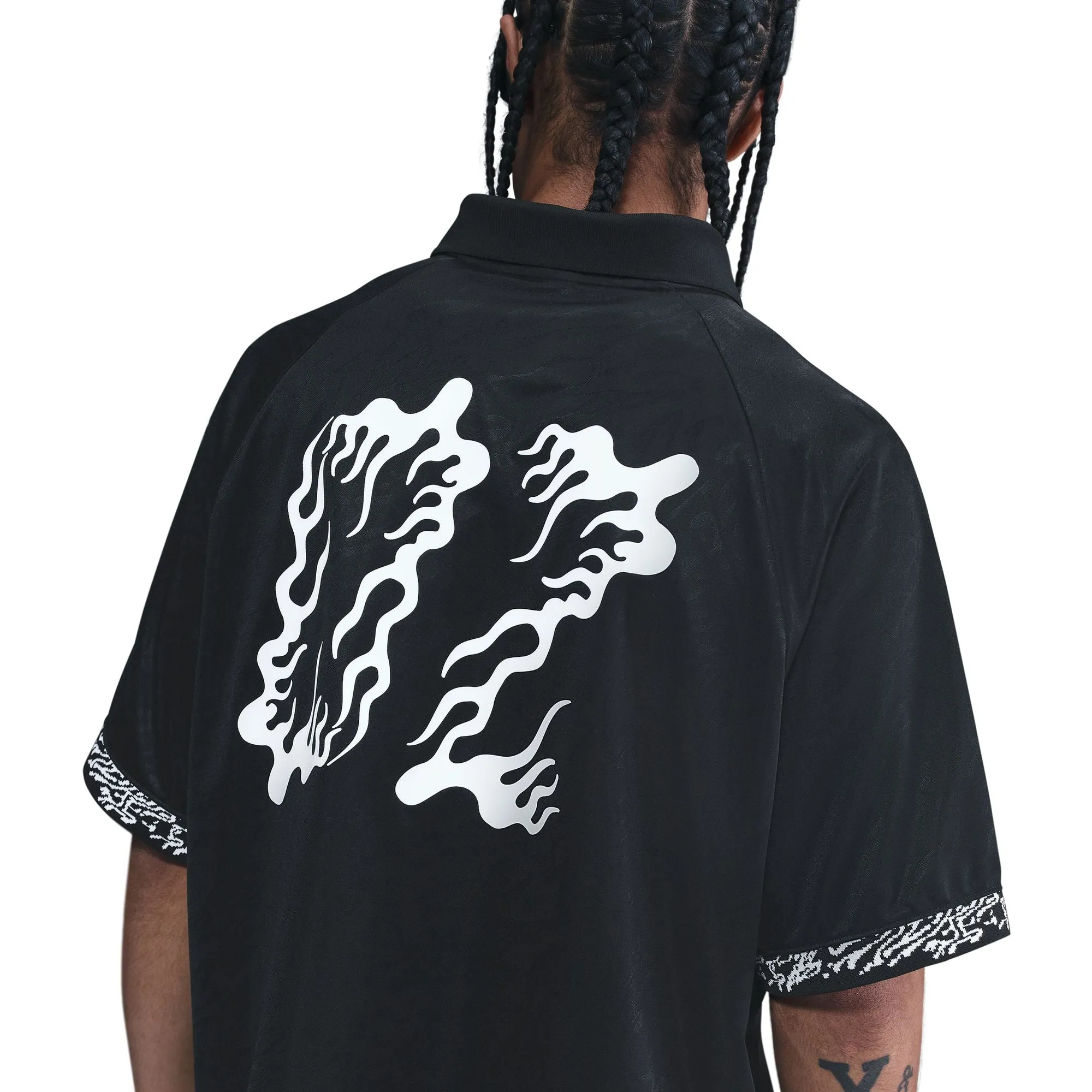 Nike SB Dri-FIT Jacquard Skate Jersey (Black/White) Fairy Mood