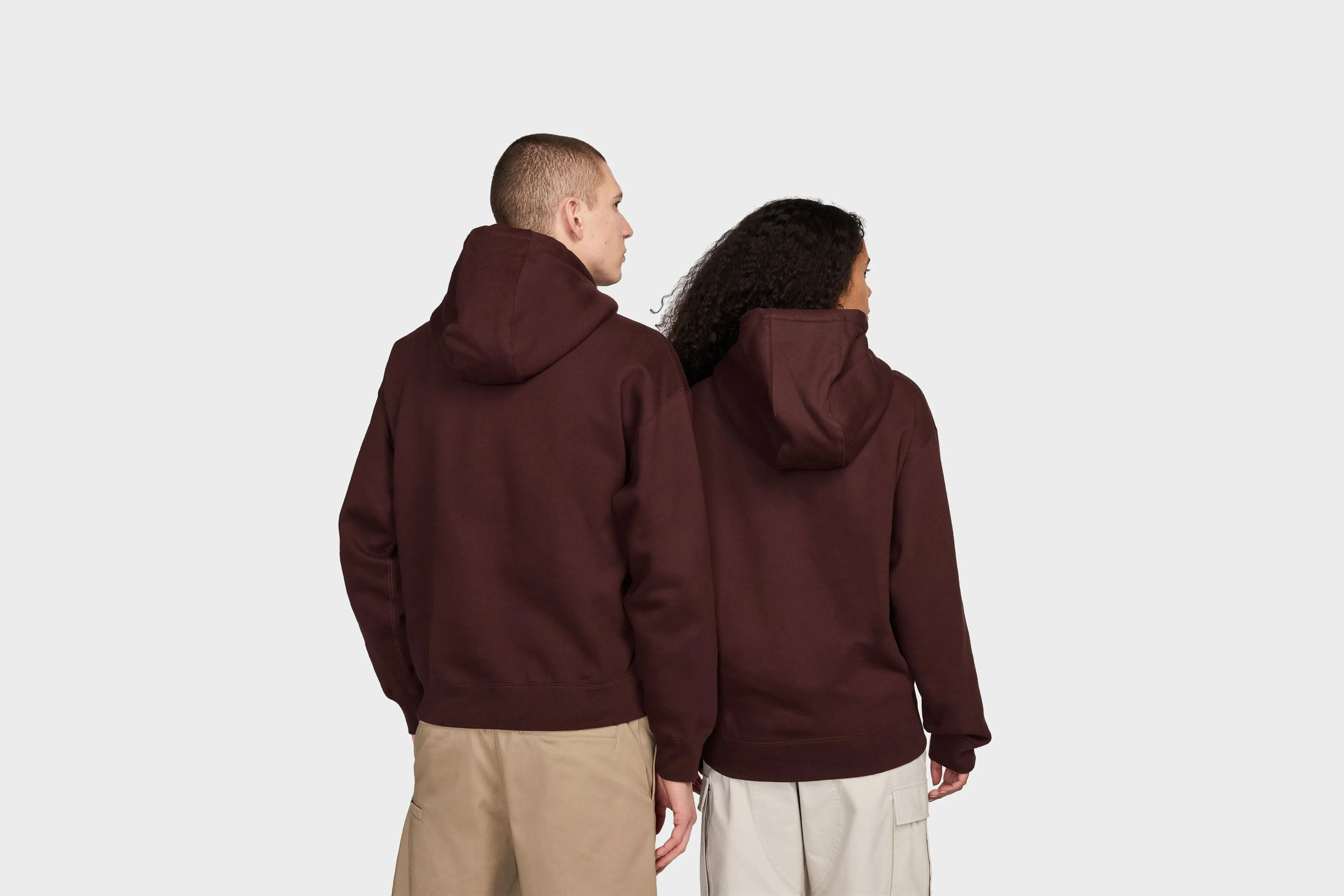 Nike SB Fleece Pullover Skate Hoodie (Earth) MultiPocketDesign