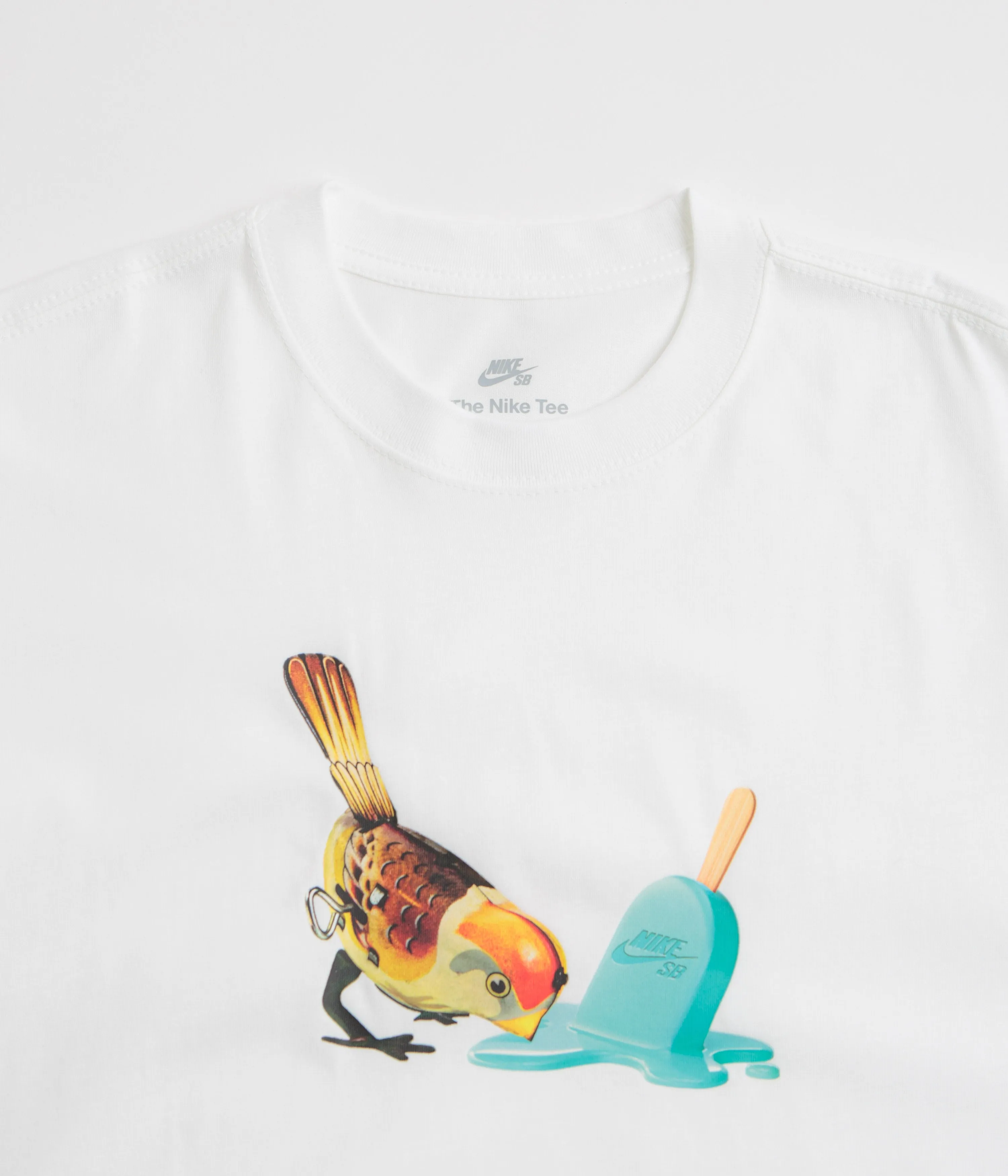picnic clothes Durable Quality Nike SB Ice Cream T-Shirt - White