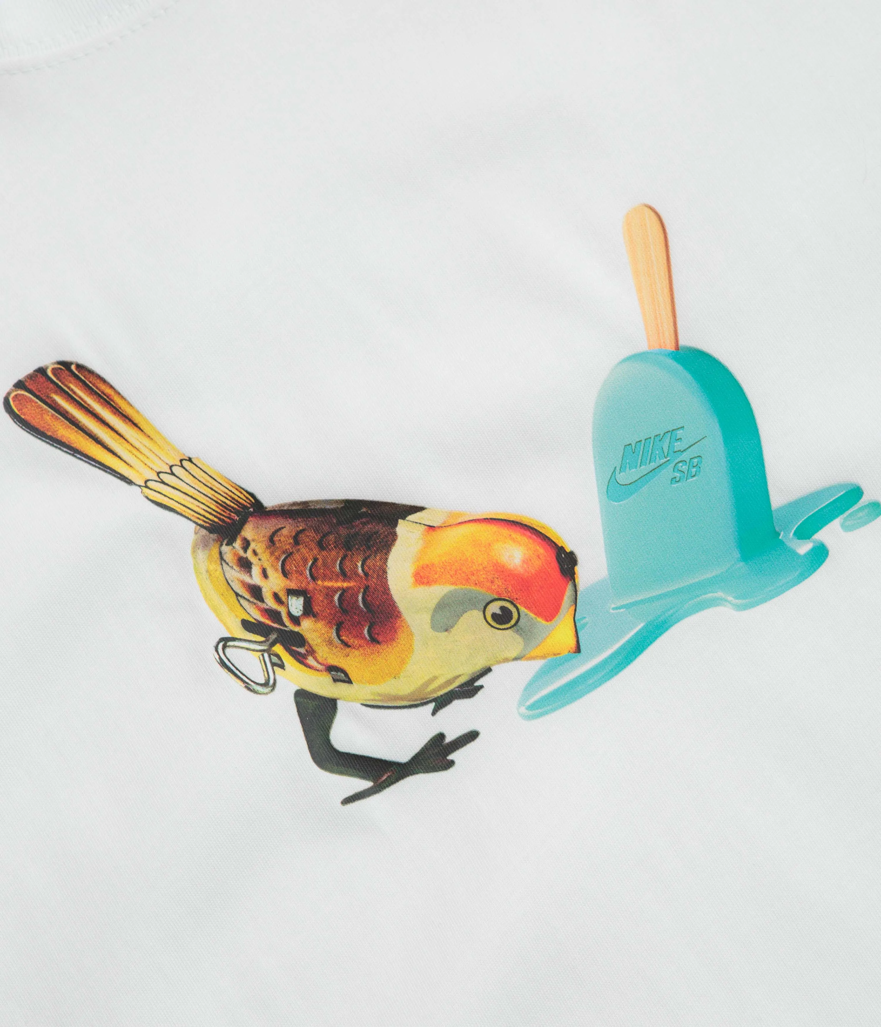 Nike SB Ice Cream T-Shirt - White sports scene afternoon
