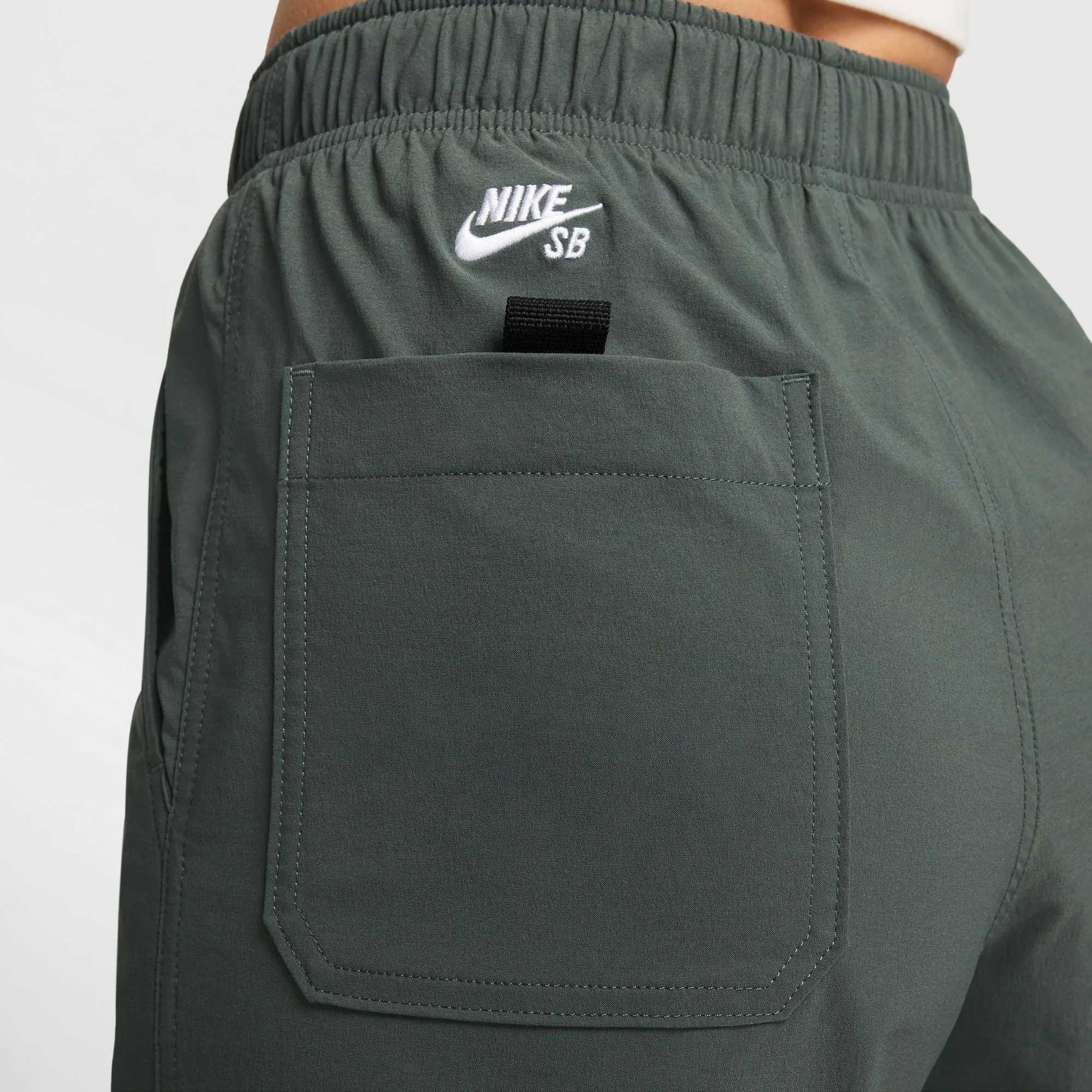 Nike SB Kearny Cargo Skate Pants (Vintage Green/White) Storm Core Reflective Safety Accents