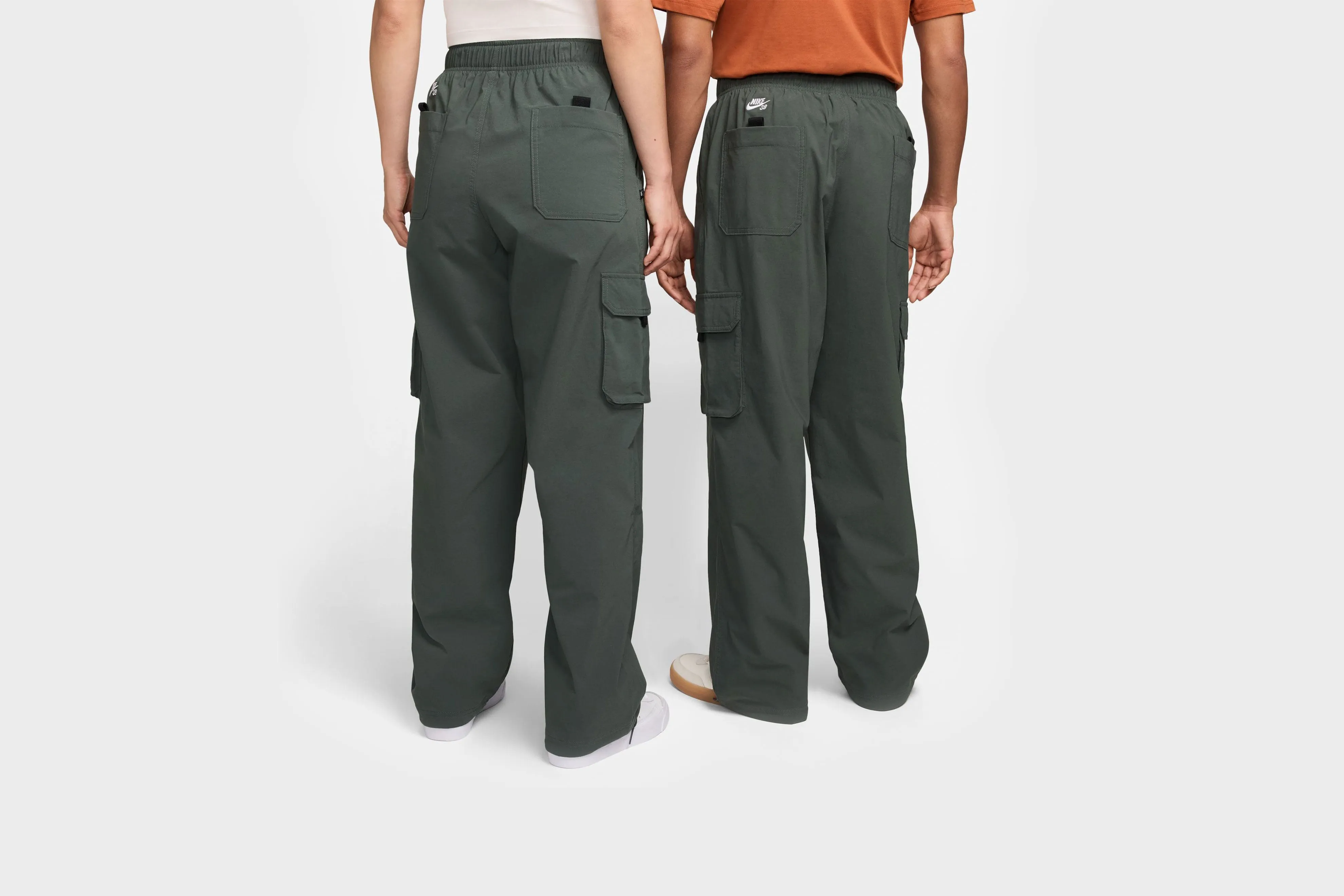 Nike SB Kearny Cargo Skate Pants (Vintage Green/White) Quiet Core