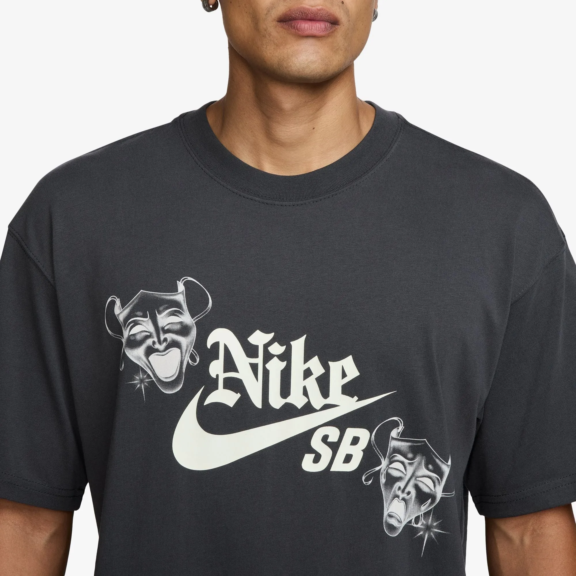 OdorControl Technology Nike SB Laugh Now Cry Later T-Shirt (Black)