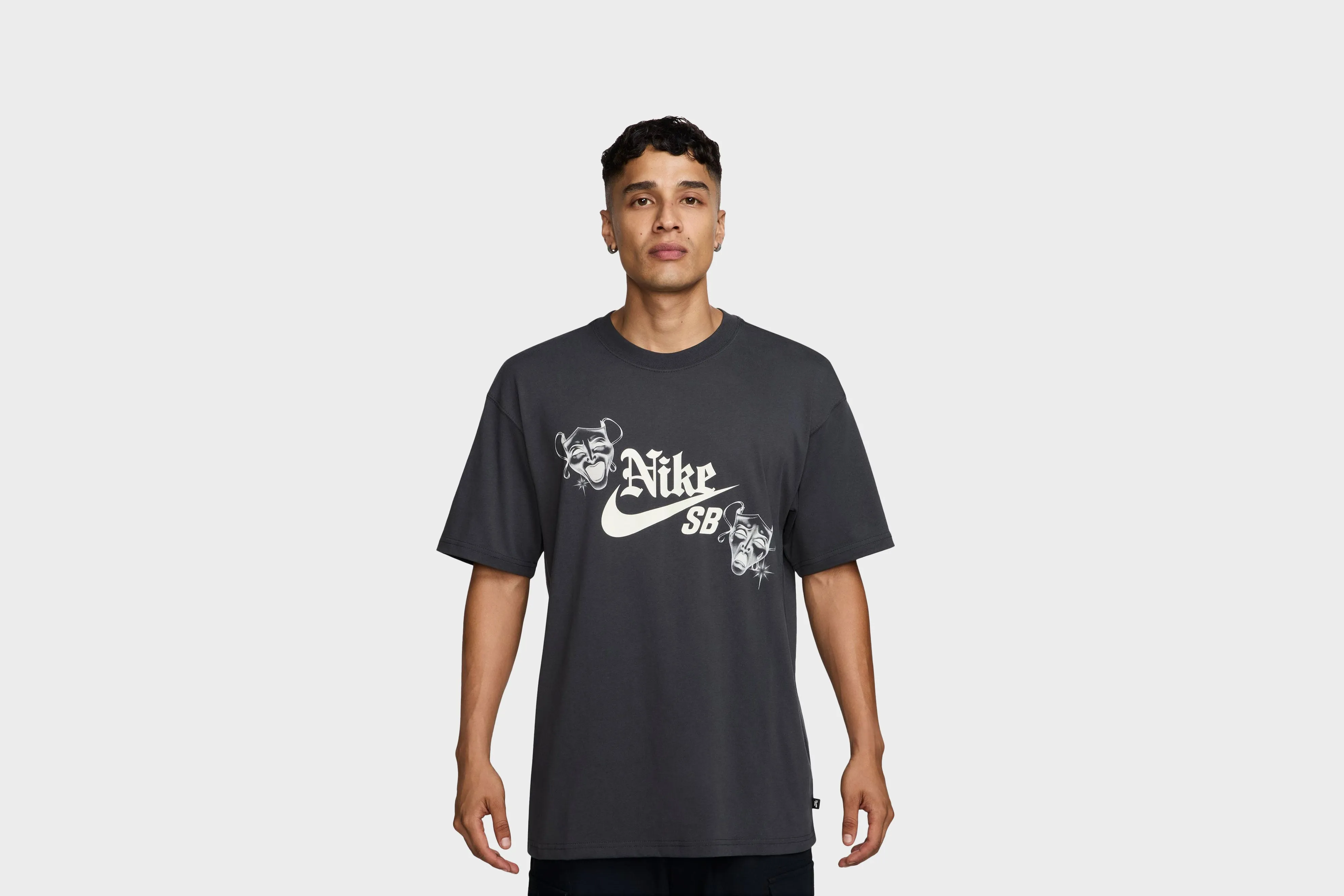 Net Fit Nike SB Laugh Now Cry Later T-Shirt (Black)