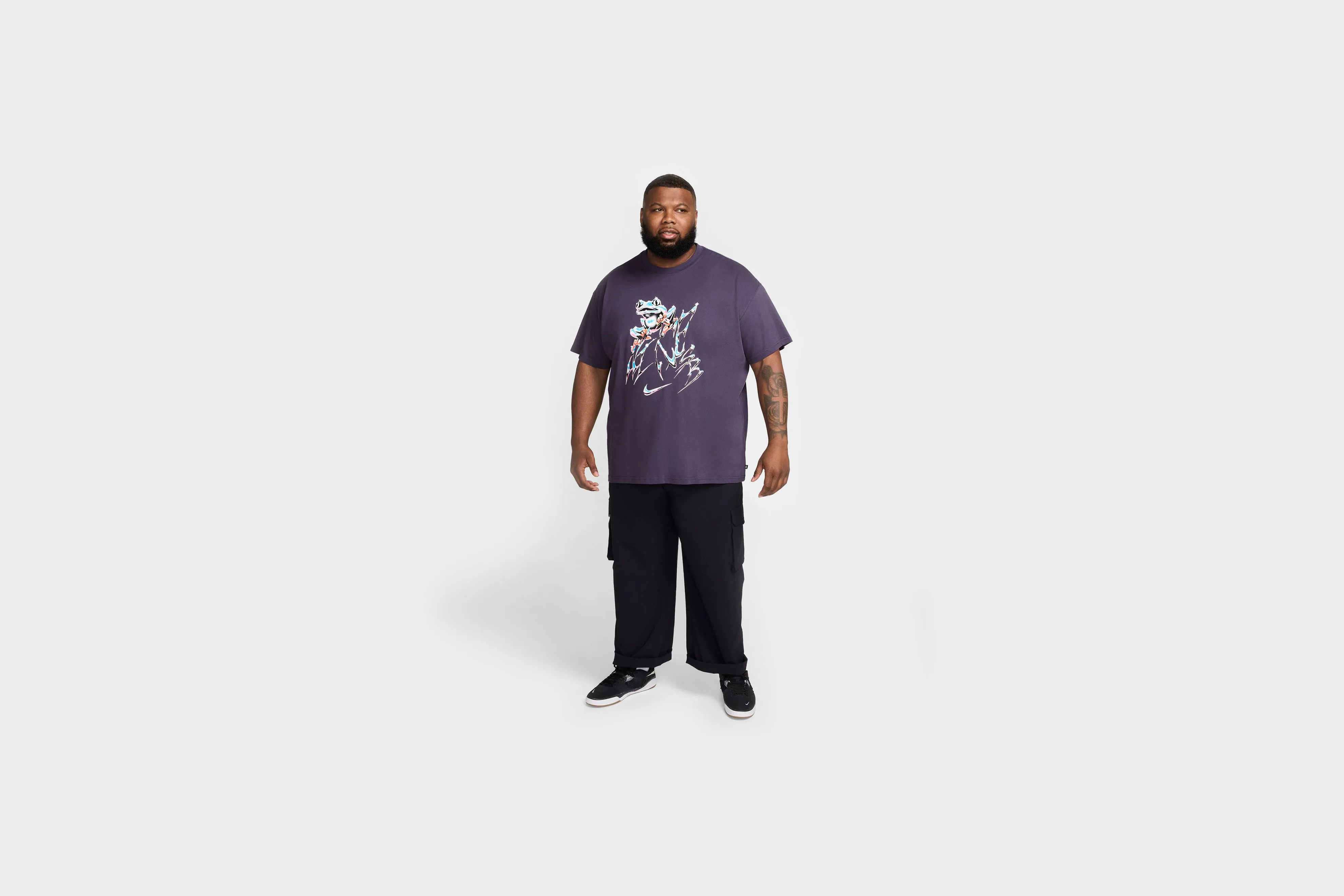Nike SB M90 Skate T-Shirt (Purple) Feather Glow