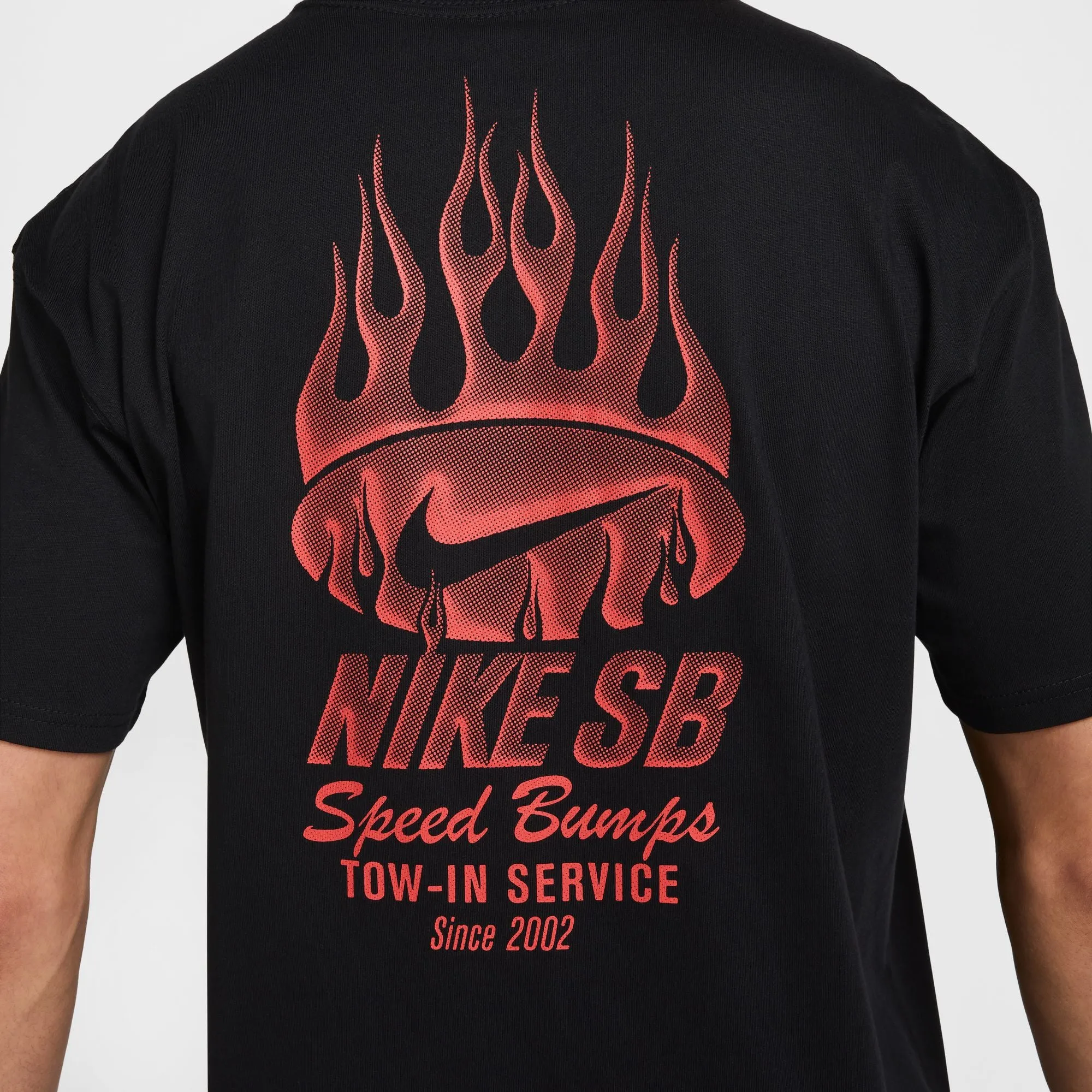 Nike SB Max90 Skate T-Shirt (Black) Data Mode DoubleLayered