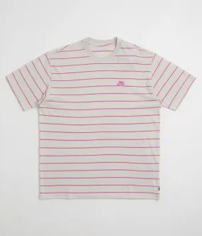 Long sleeve option soccer event Nike SB Striped T-Shirt - Light Bone