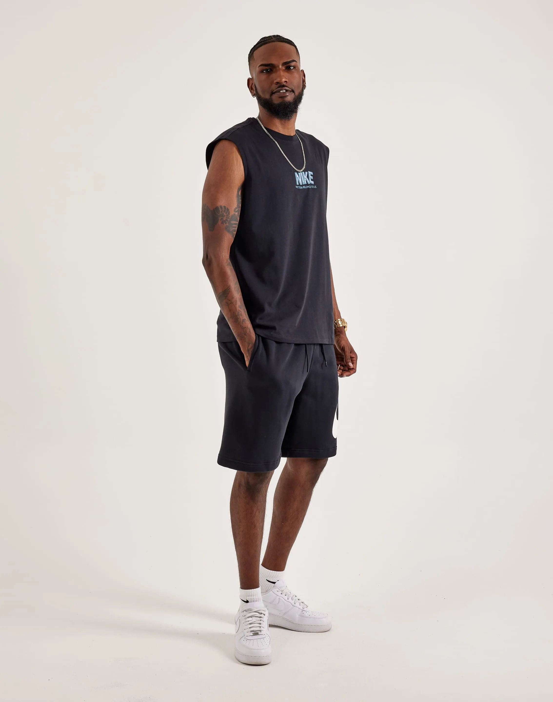 WaterRepellent Finish Frost Glow Nike Sleeveless Fitness Tee