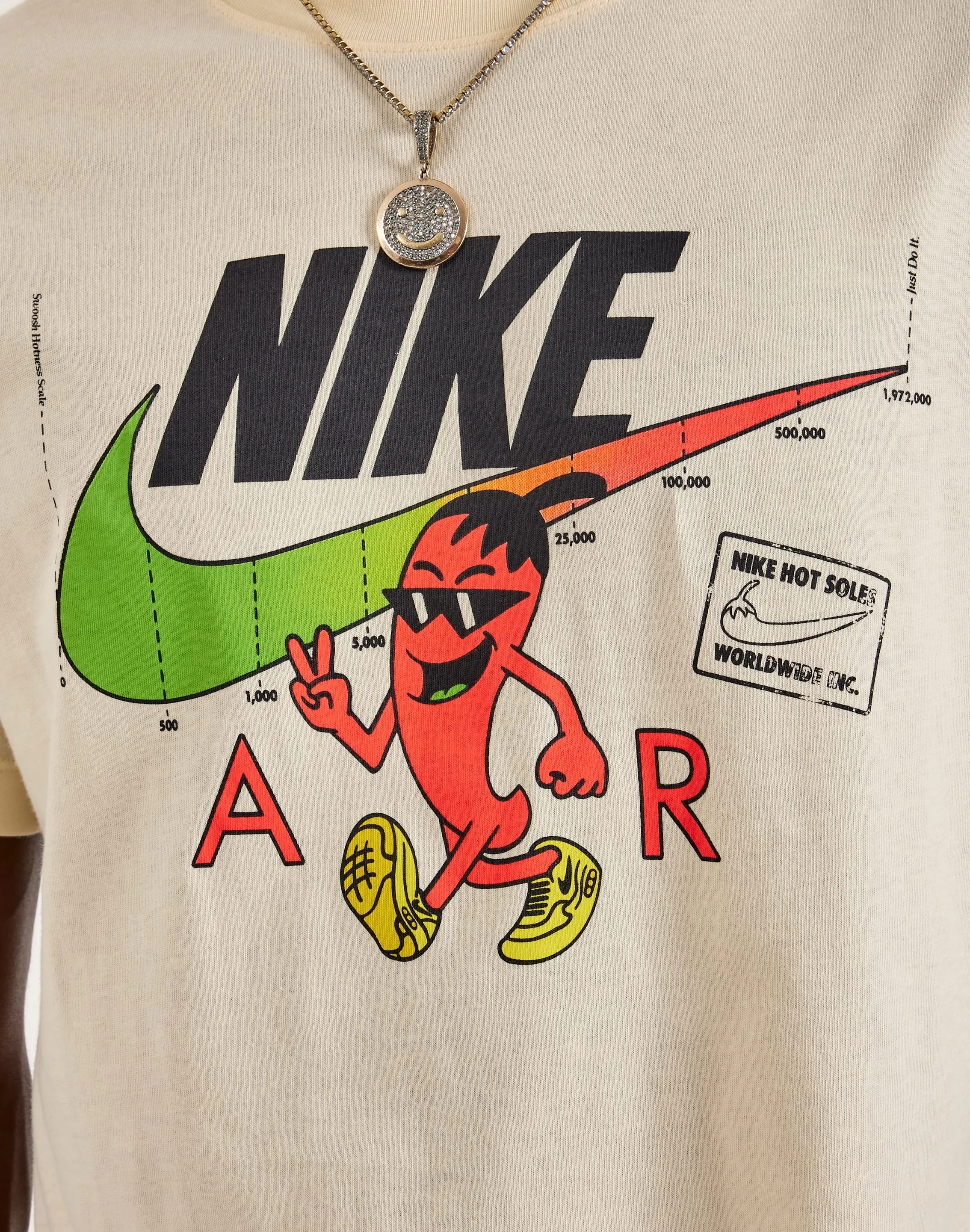 Quiet Charm Nike Sole Food Tee