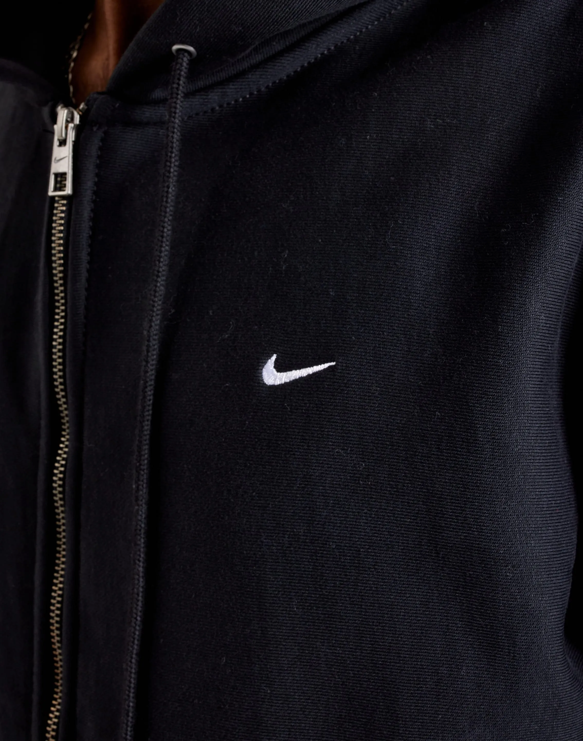 Nike Solo Swoosh Fleece Full-Zip Hoodie WaterRepellentFinish