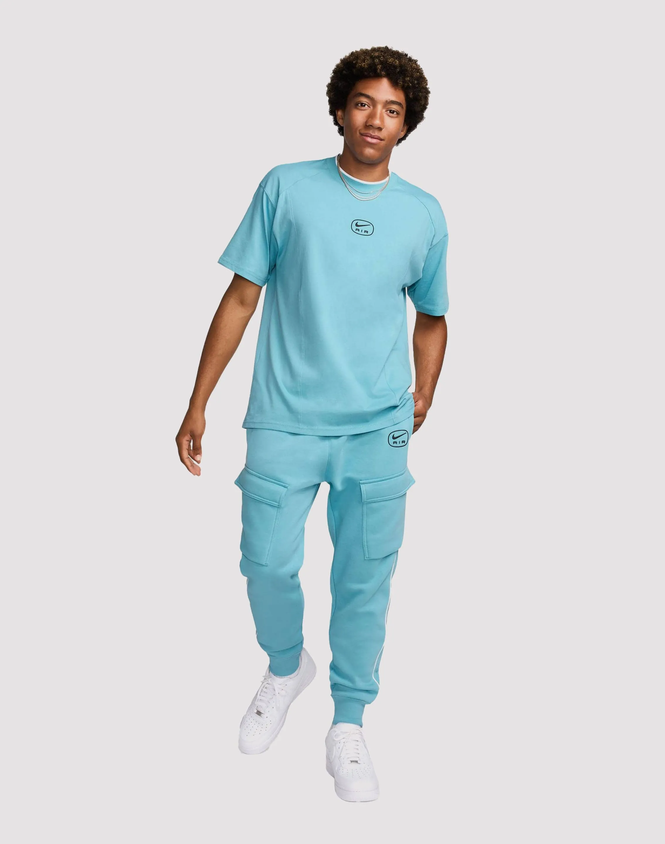Nike Sportswear Air Fleece Cargo Pants Durable Reinforced Edges