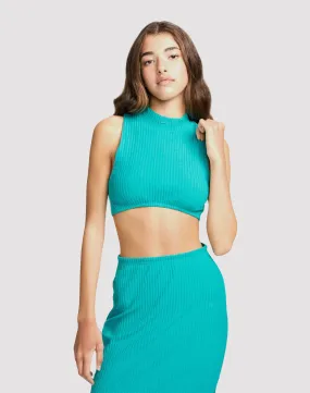 Energy Ease Eco Core Nike Sportswear Chill Knit Ribbed Cropped Tank