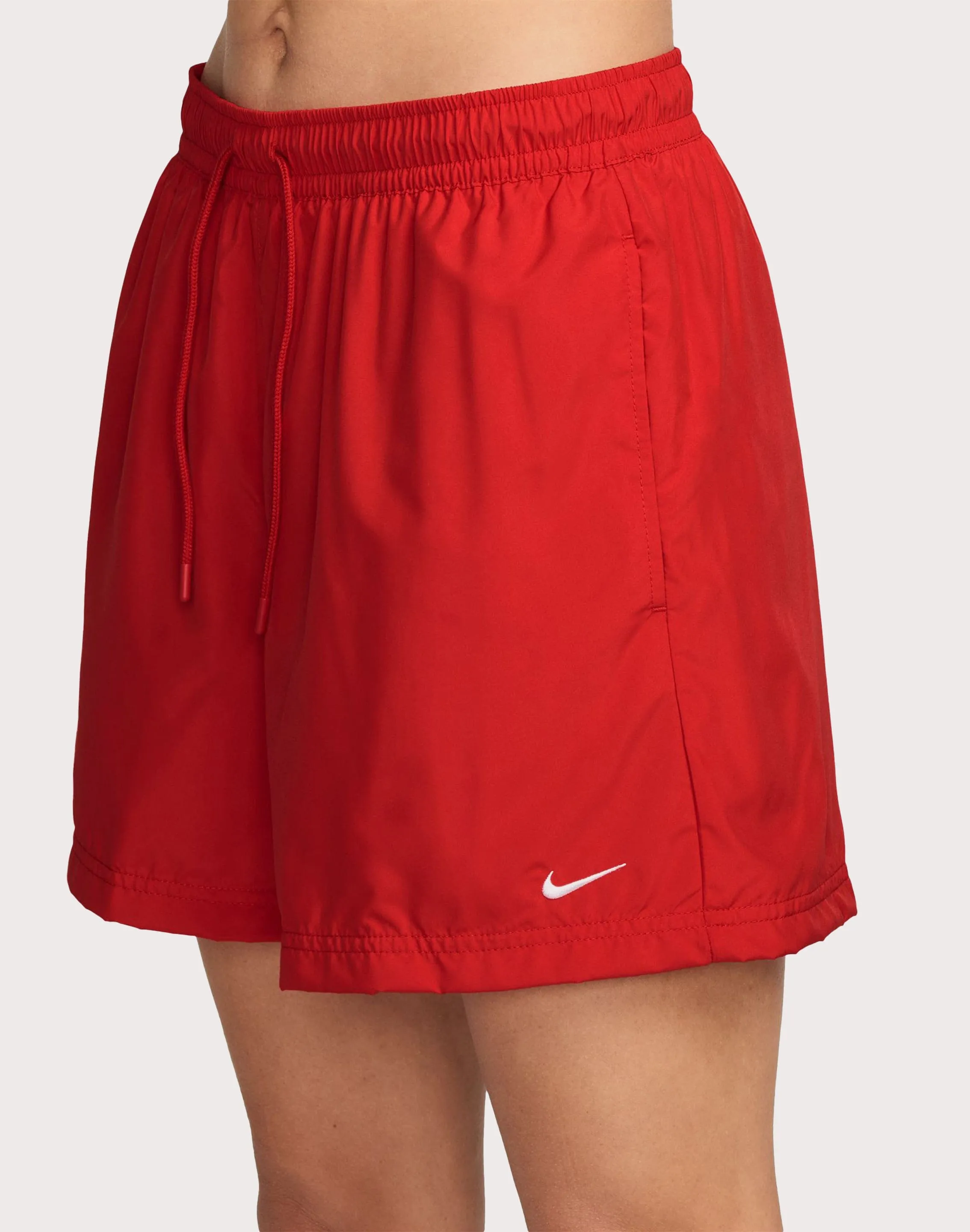 Nike Sportswear Classics Wovens Mid-Rise Shorts ZeroChafeSeams LayeredPanels