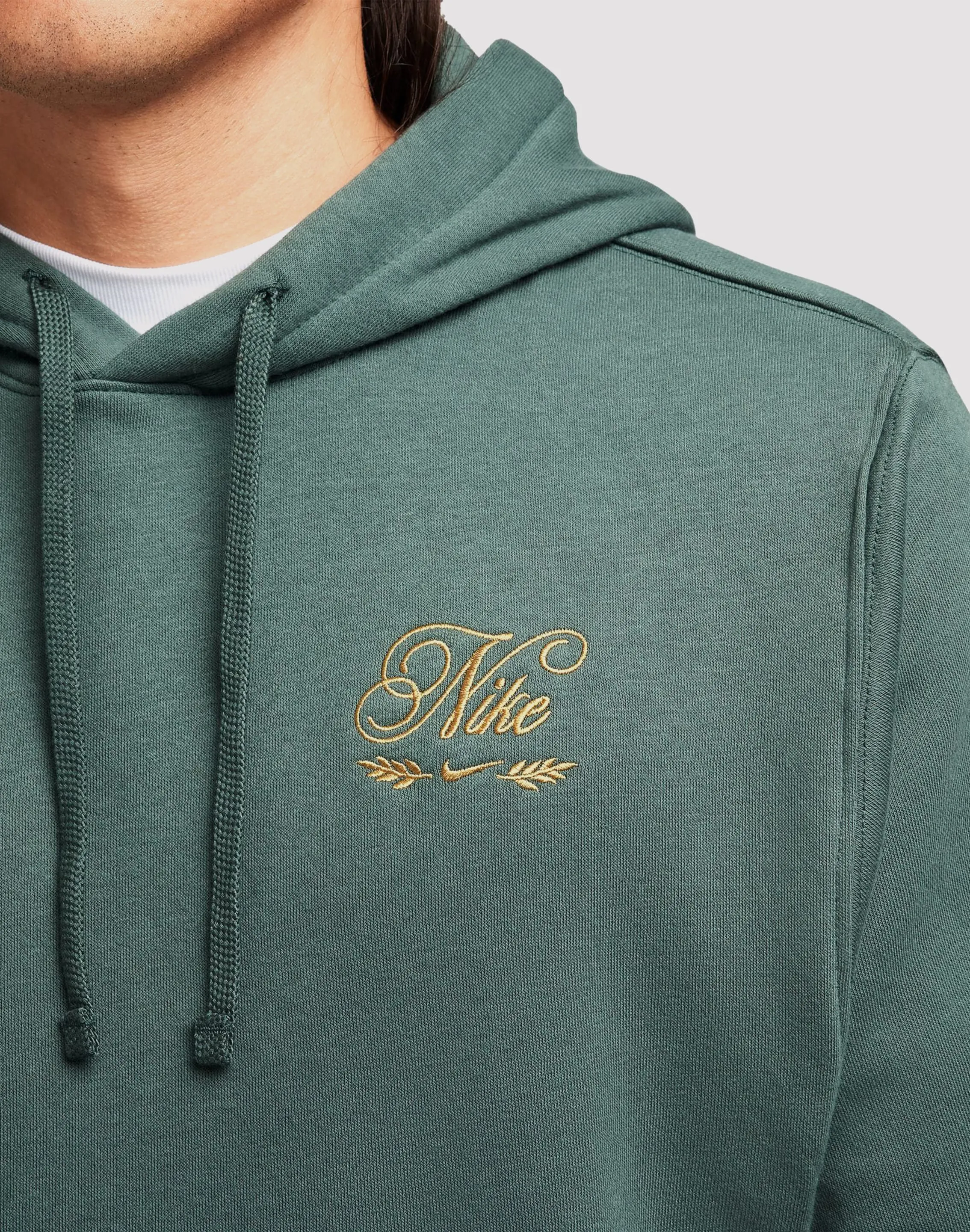 FlexSeamTechnology Stage Soul Nike Sportswear Club Fleece Pullover Green Hoodie