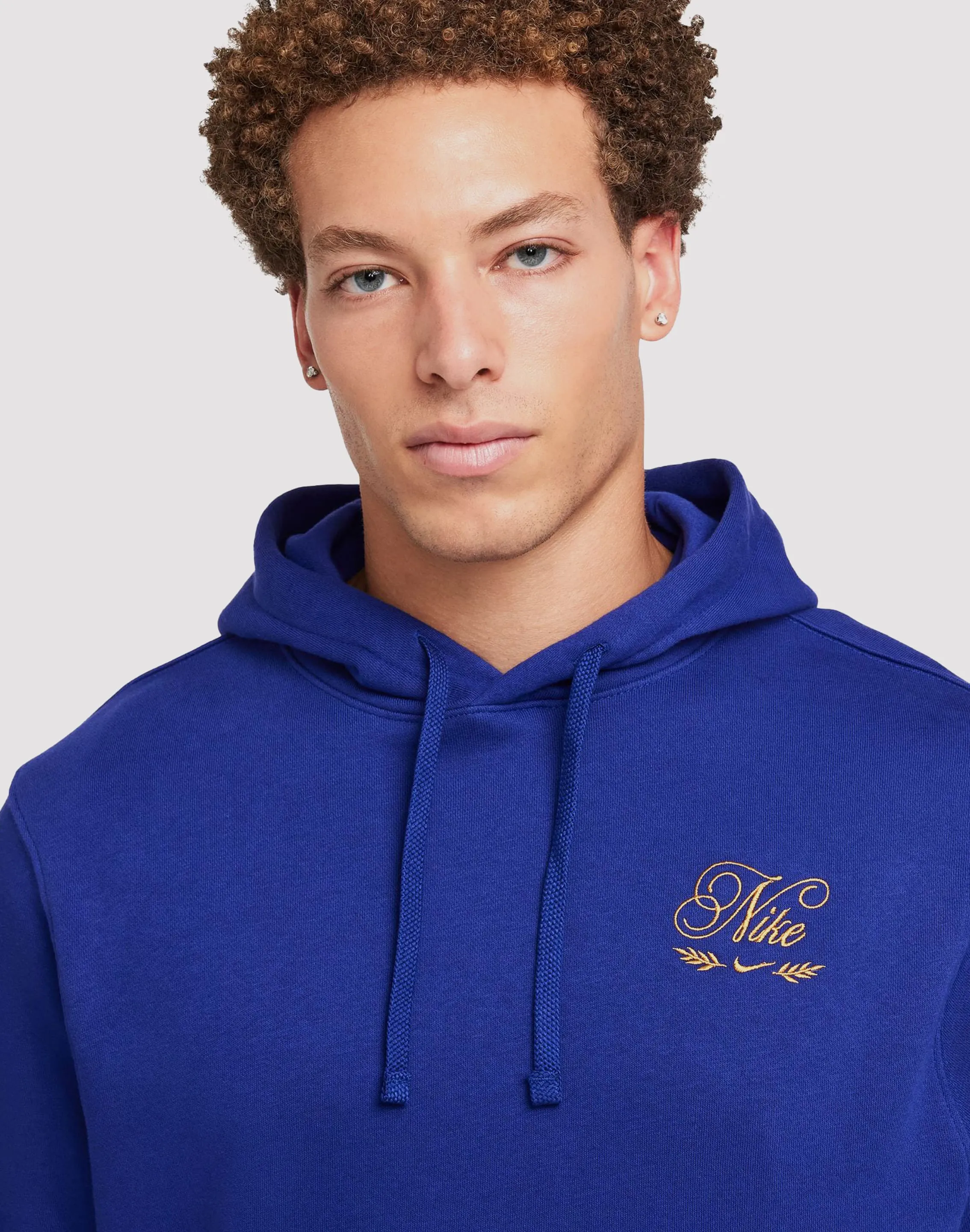 Nike Sportswear Club Fleece Pullover Hoodie Pure Linen Blend