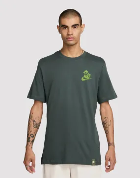 Nike Sportswear Club Green Tee Shine Mood