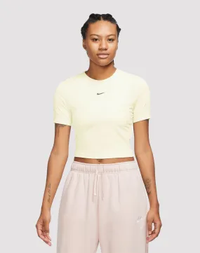 Nike Sportswear Essential Slim Cropped Tee Creative Glow